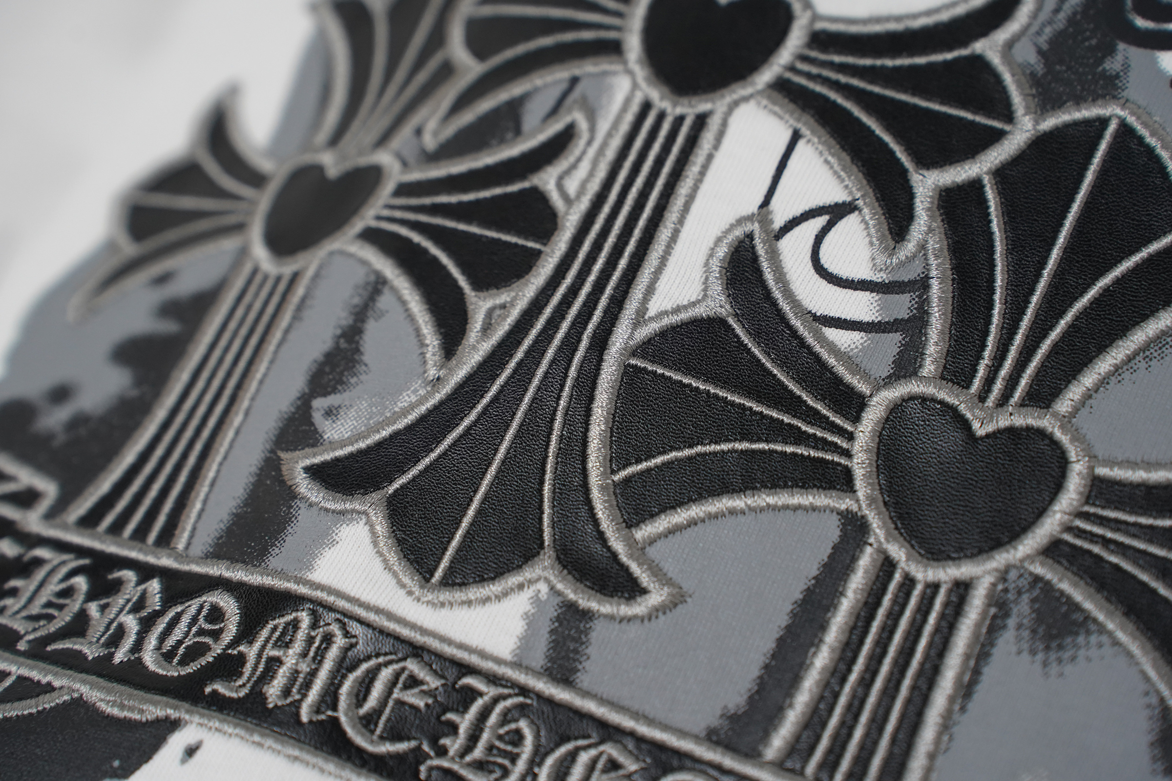 Chrome Hearts T-Shirt 2234 Black White P130