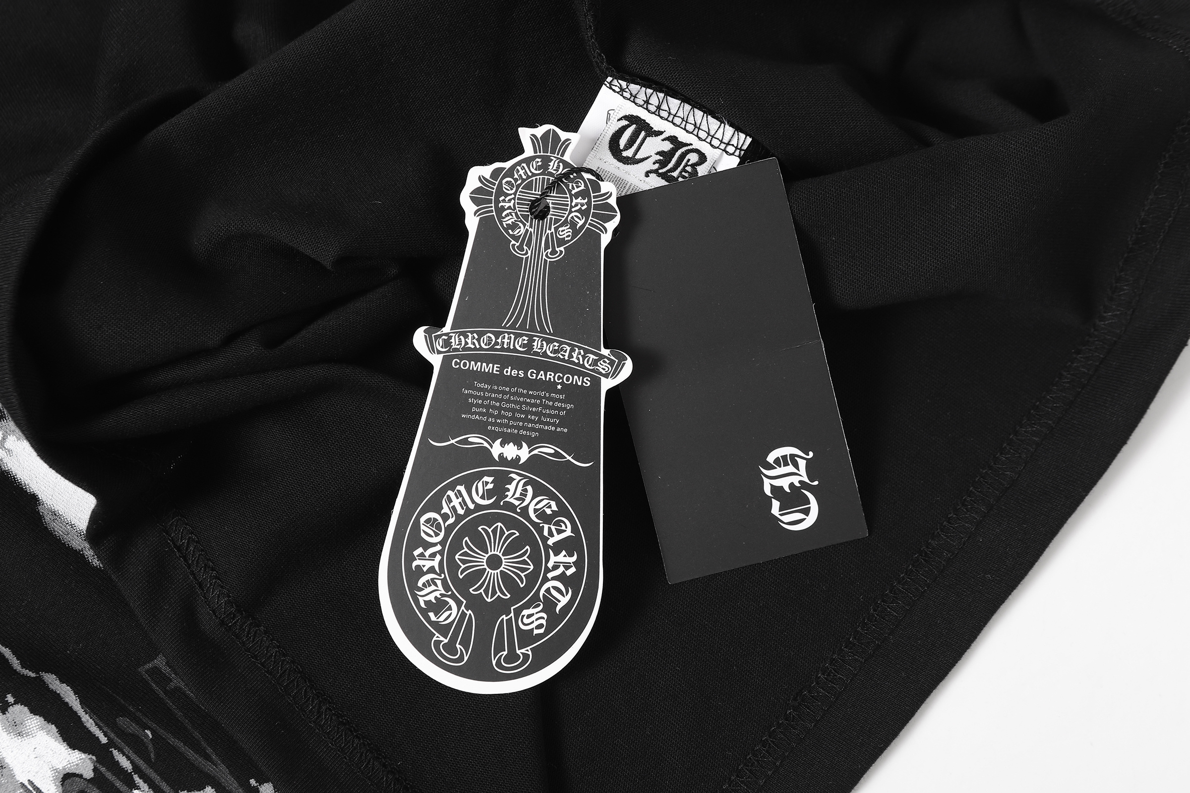 Chrome Hearts T-Shirt 2234 Black White P130