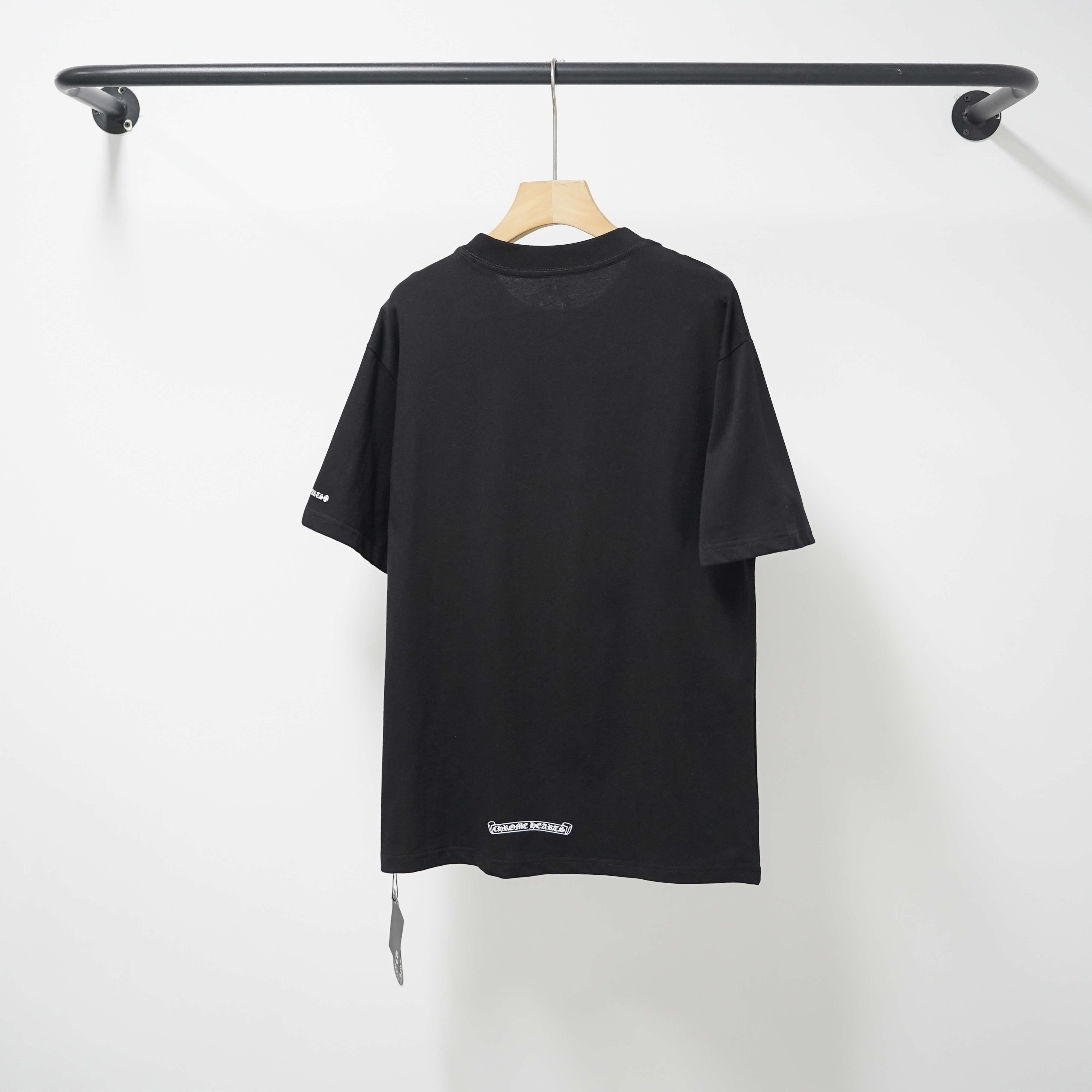 Chrome Hearts T-Shirt 2237 Black White P130