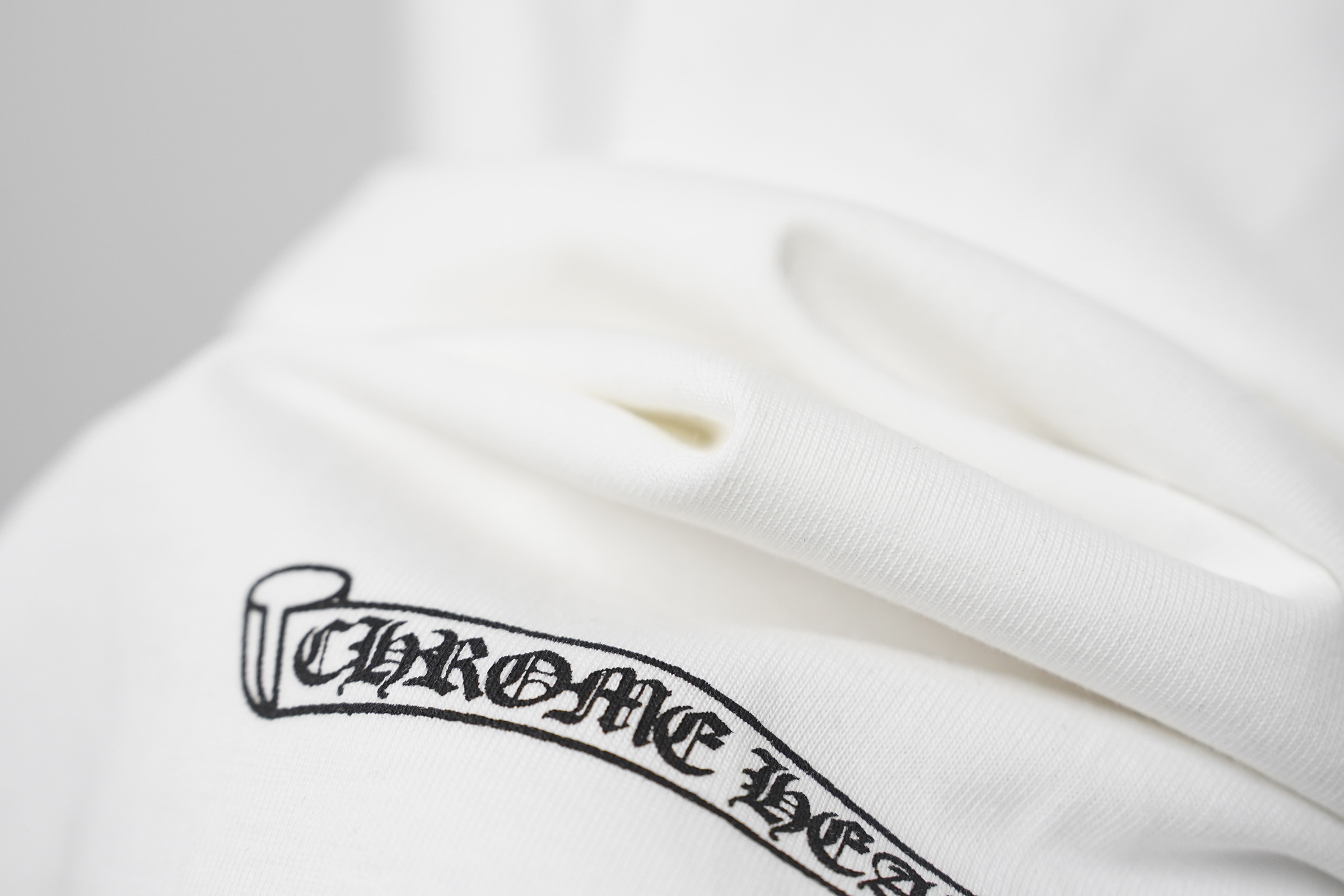 Chrome Hearts T-Shirt 2237 Black White P130