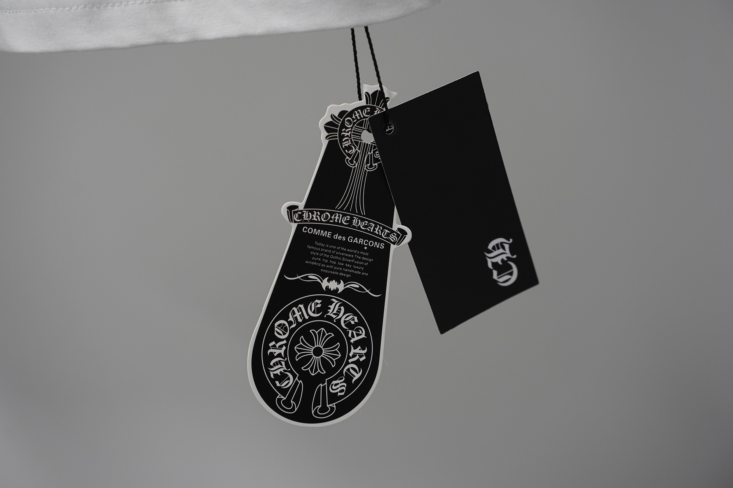 Chrome Hearts T-Shirt 2237 Black White P130