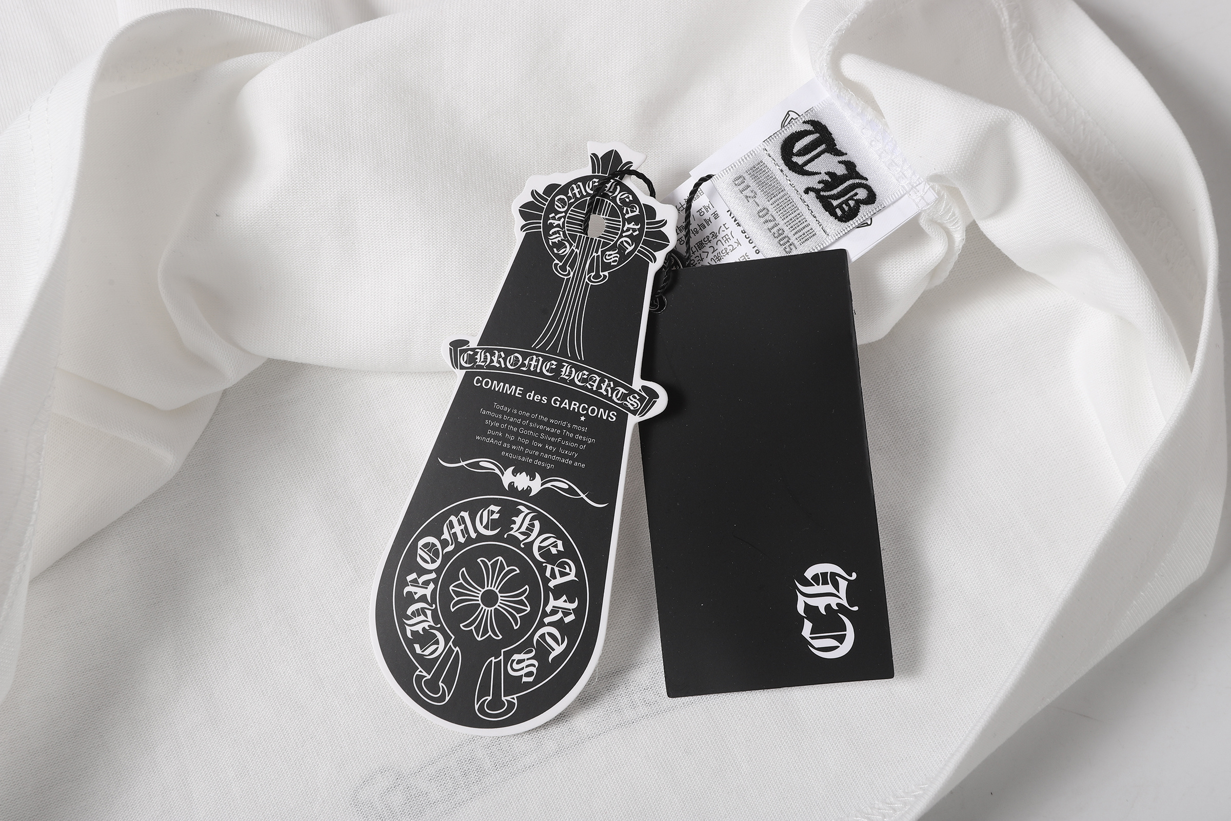 Chrome Hearts T-Shirt 2237 Black White P130