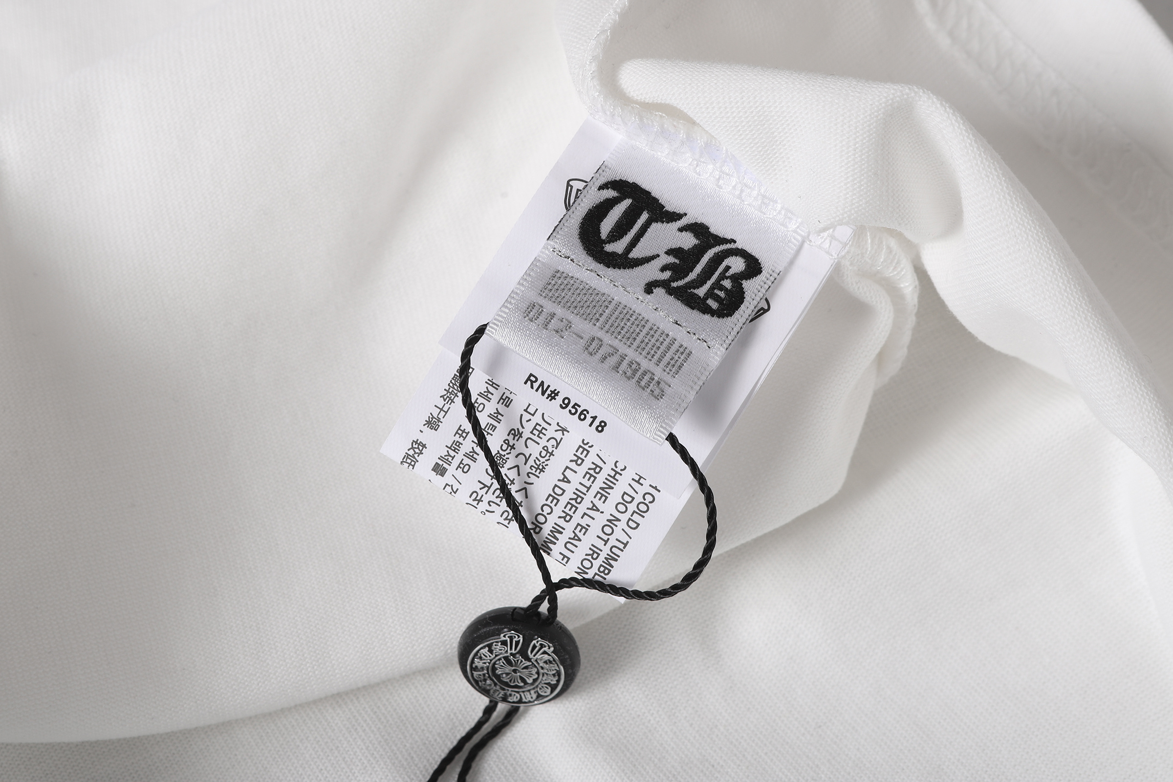Chrome Hearts T-Shirt 2237 Black White P130
