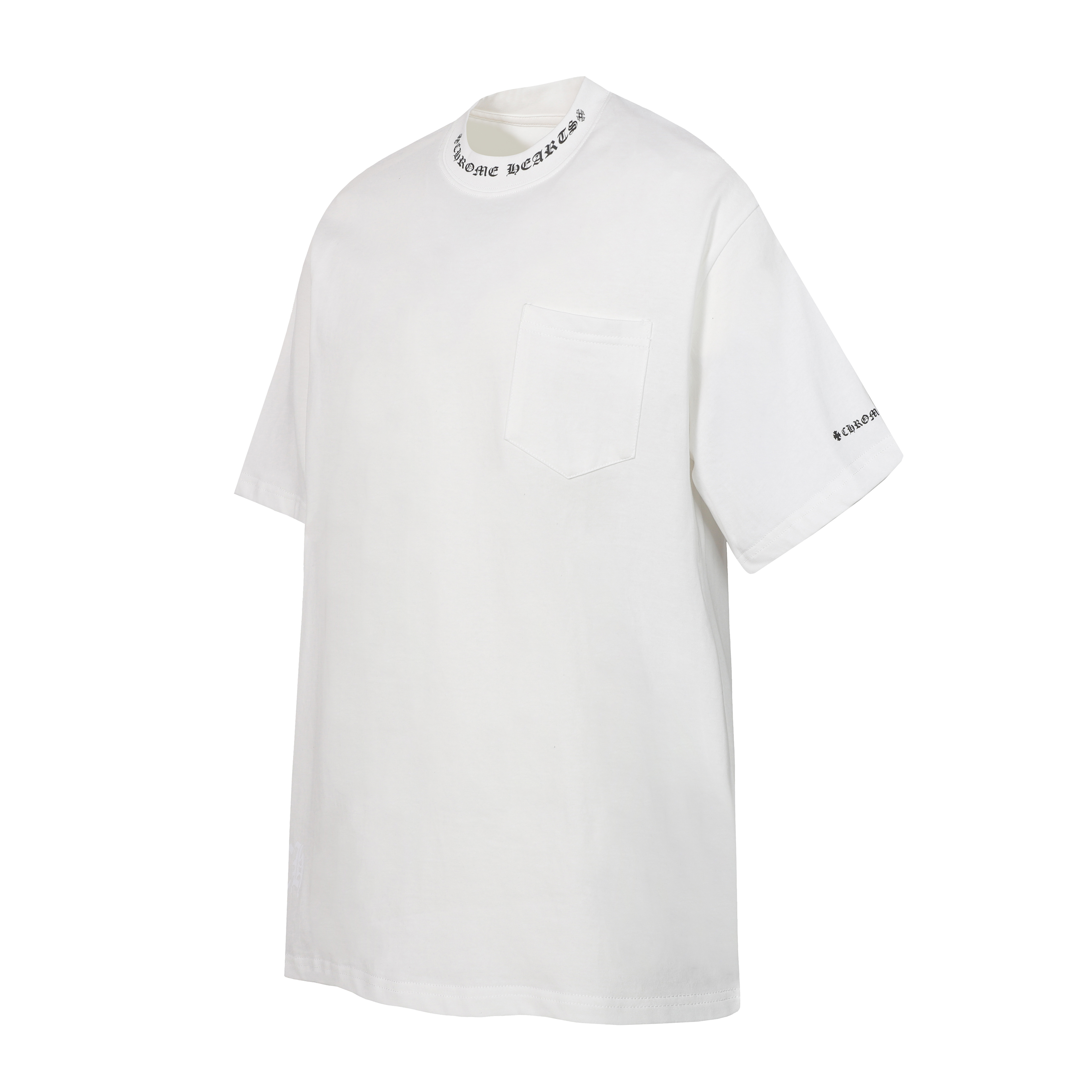 Chrome Hearts T-Shirt 2237 Black White P130