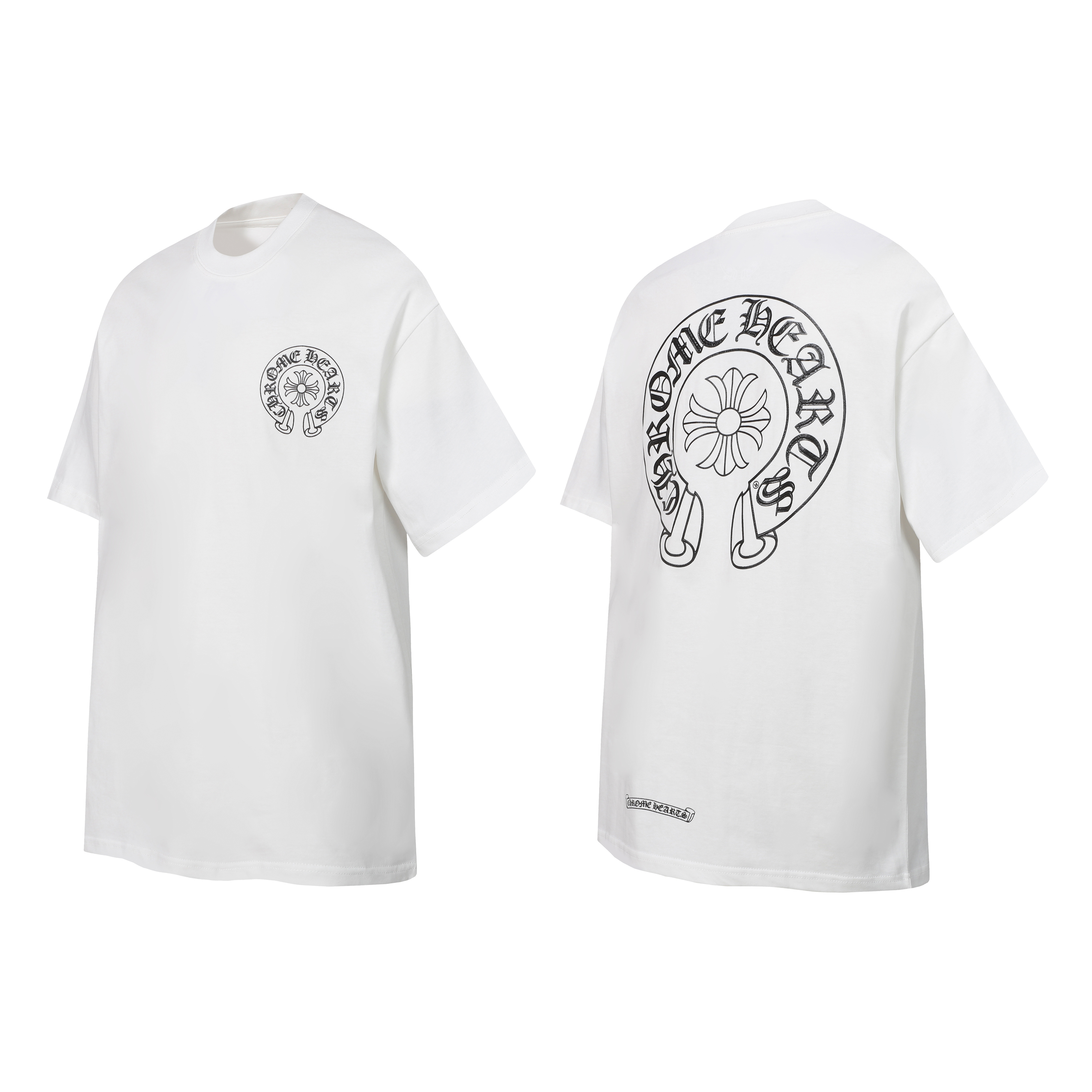 Chrome Hearts T-Shirt 2238 Black White Luminous P130