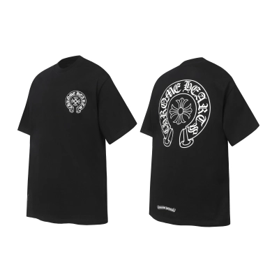 Chrome Hearts T-Shirt 2238 Black White Luminous P130 02