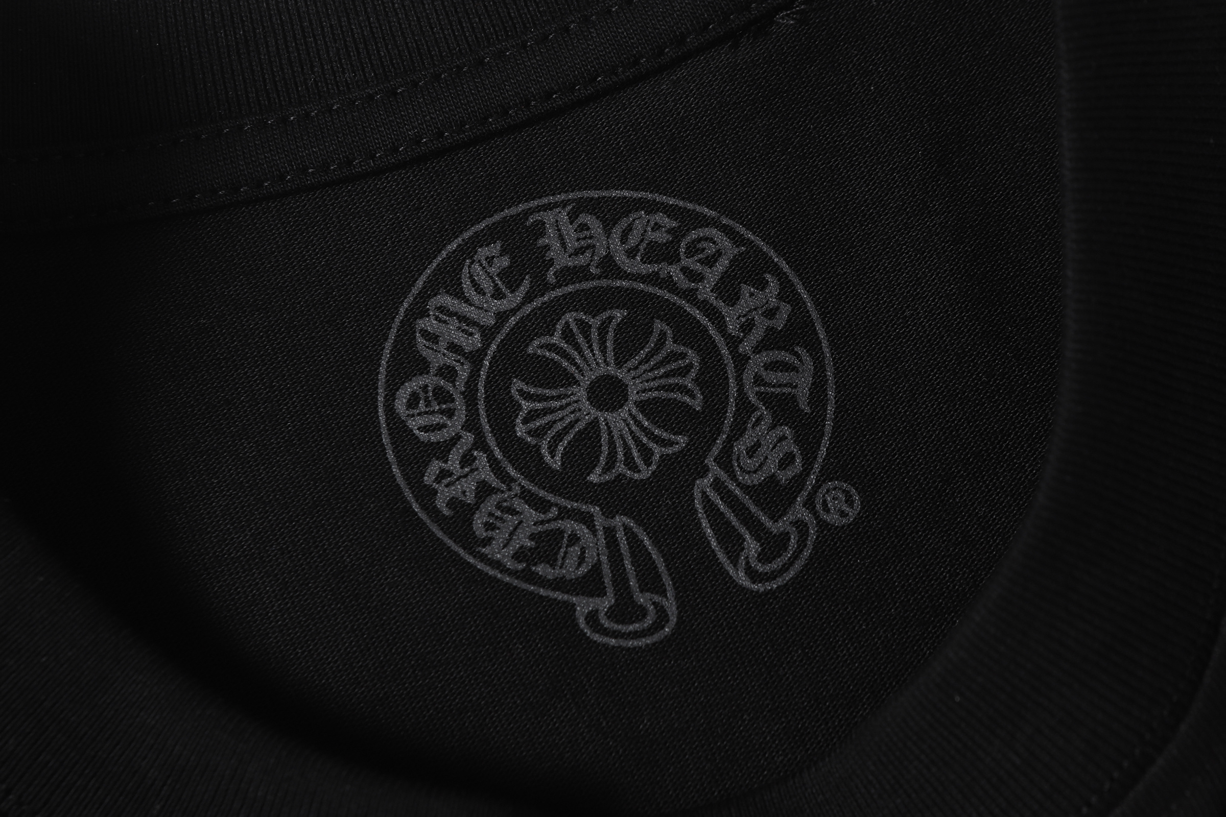 Chrome Hearts T-Shirt 2238 Black White Luminous P130