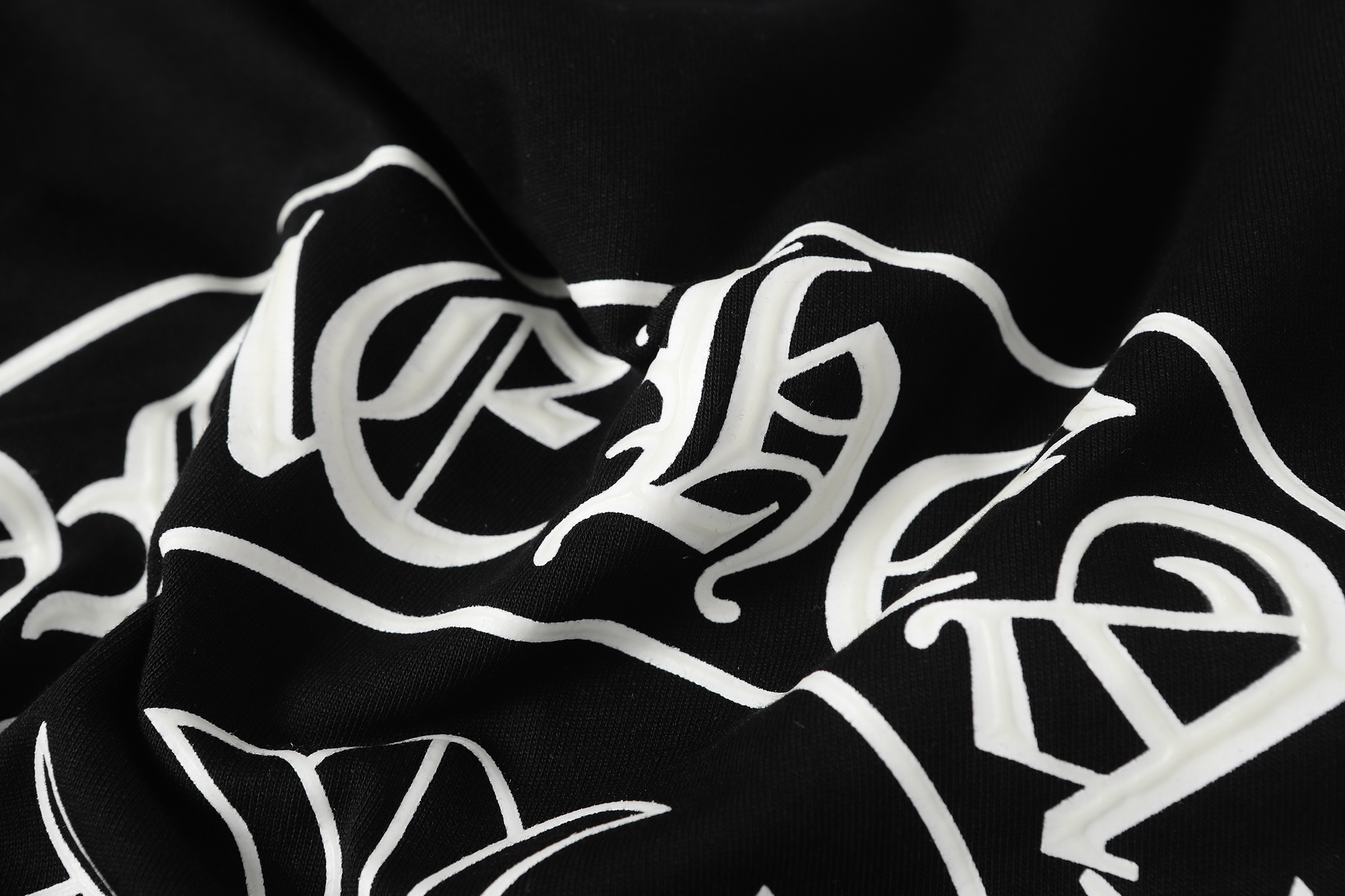 Chrome Hearts T-Shirt 2238 Black White Luminous P130