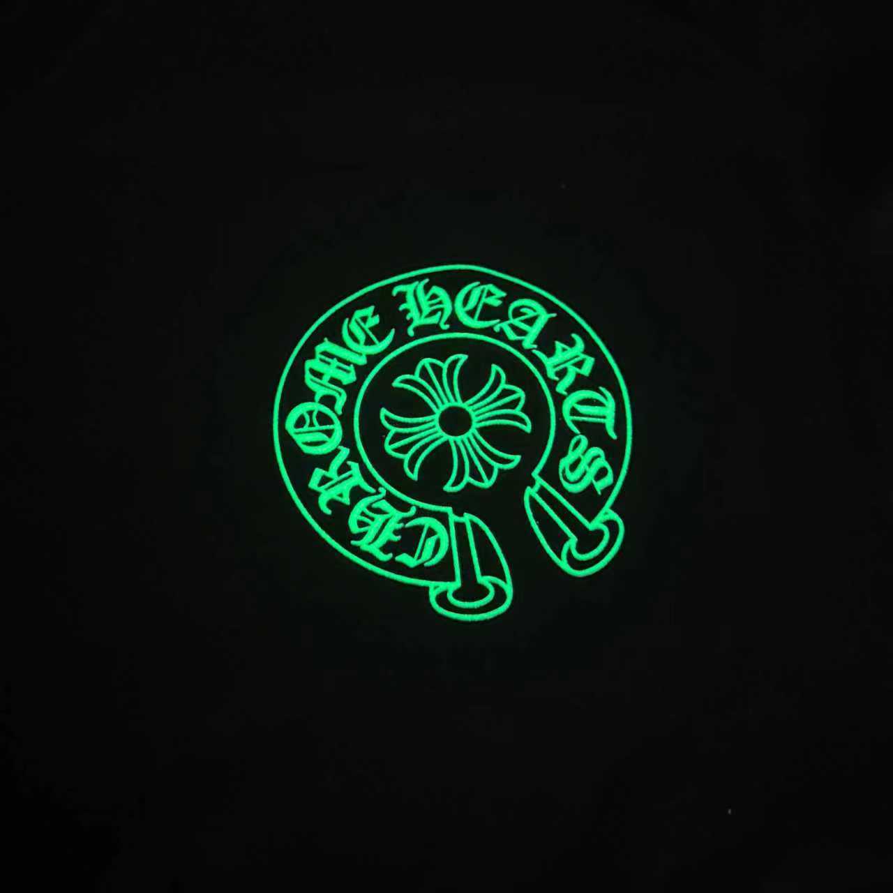 Chrome Hearts T-Shirt 2238 Black White Luminous P130
