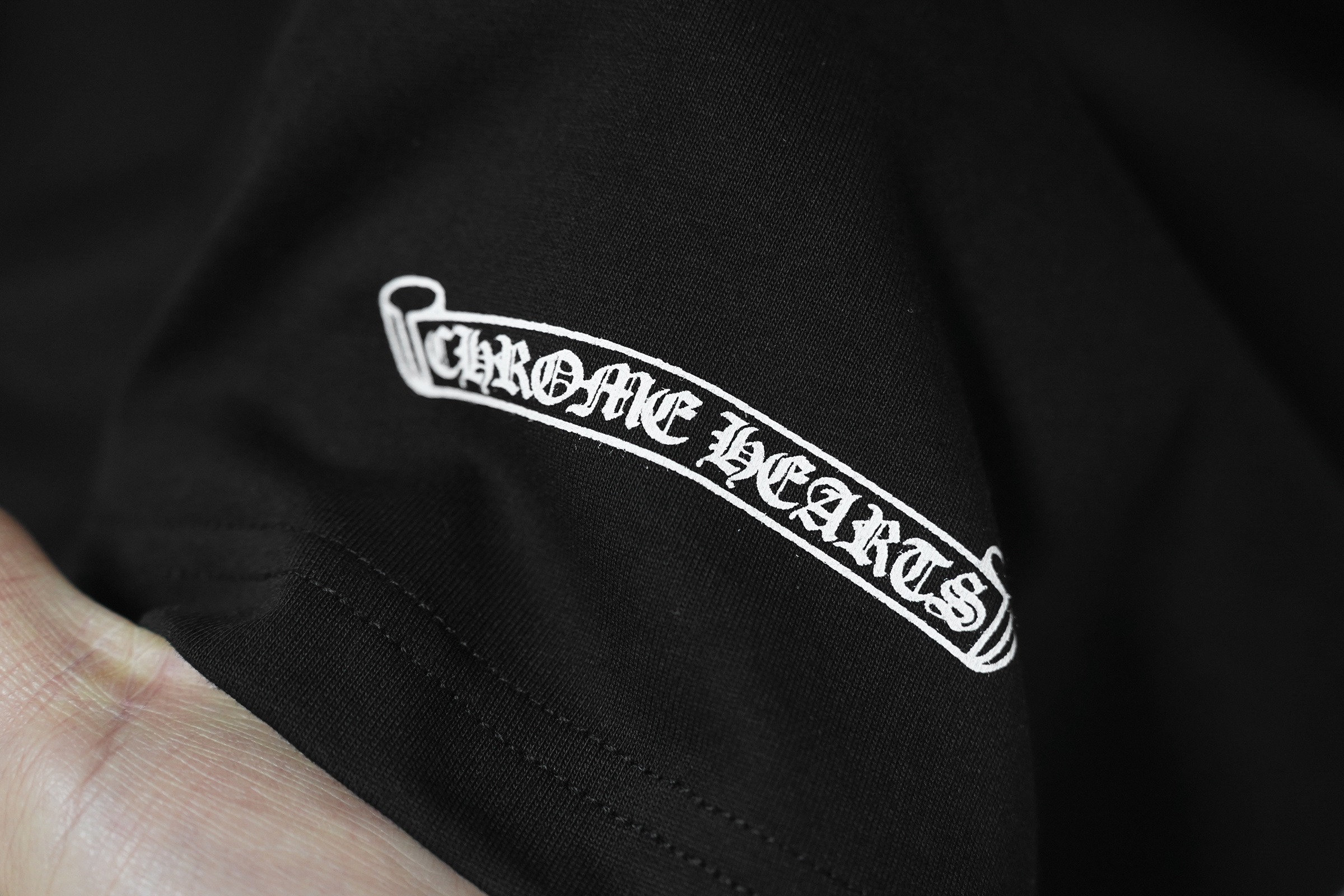 Chrome Hearts T-Shirt 2238 Black White Luminous P130