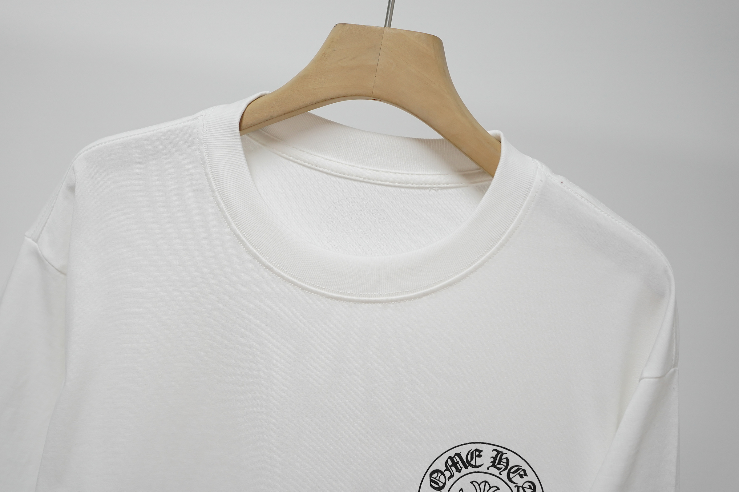 Chrome Hearts T-Shirt 2238 Black White Luminous P130