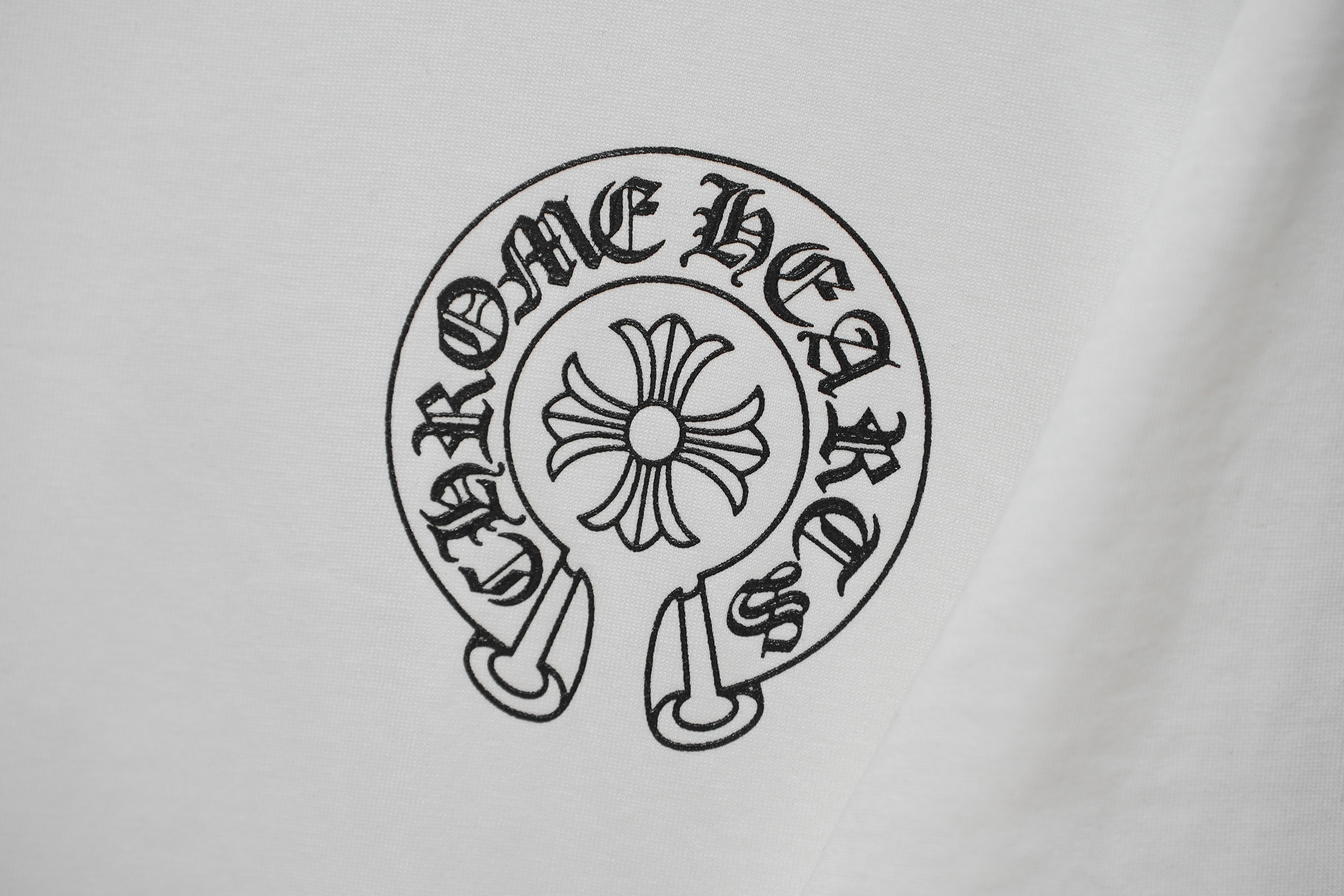 Chrome Hearts T-Shirt 2238 Black White Luminous P130