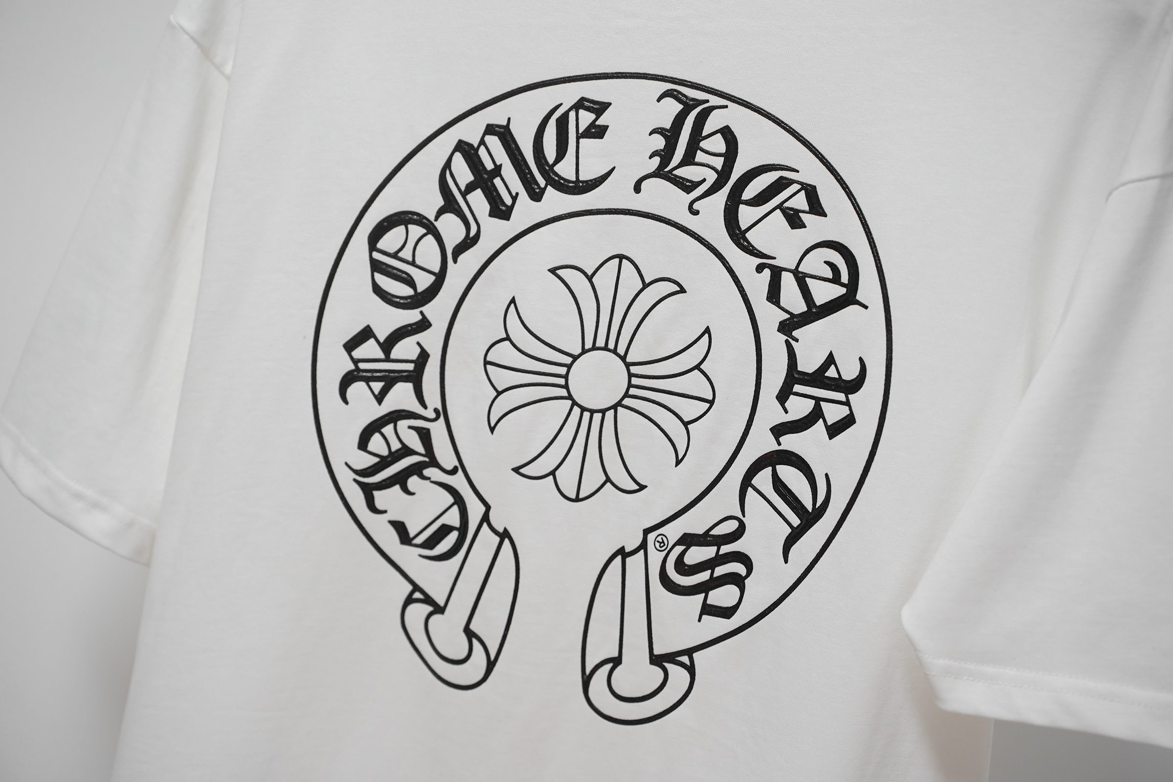 Chrome Hearts T-Shirt 2238 Black White Luminous P130