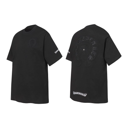Chrome Hearts T-Shirt 2239 Black White Grey P130 01