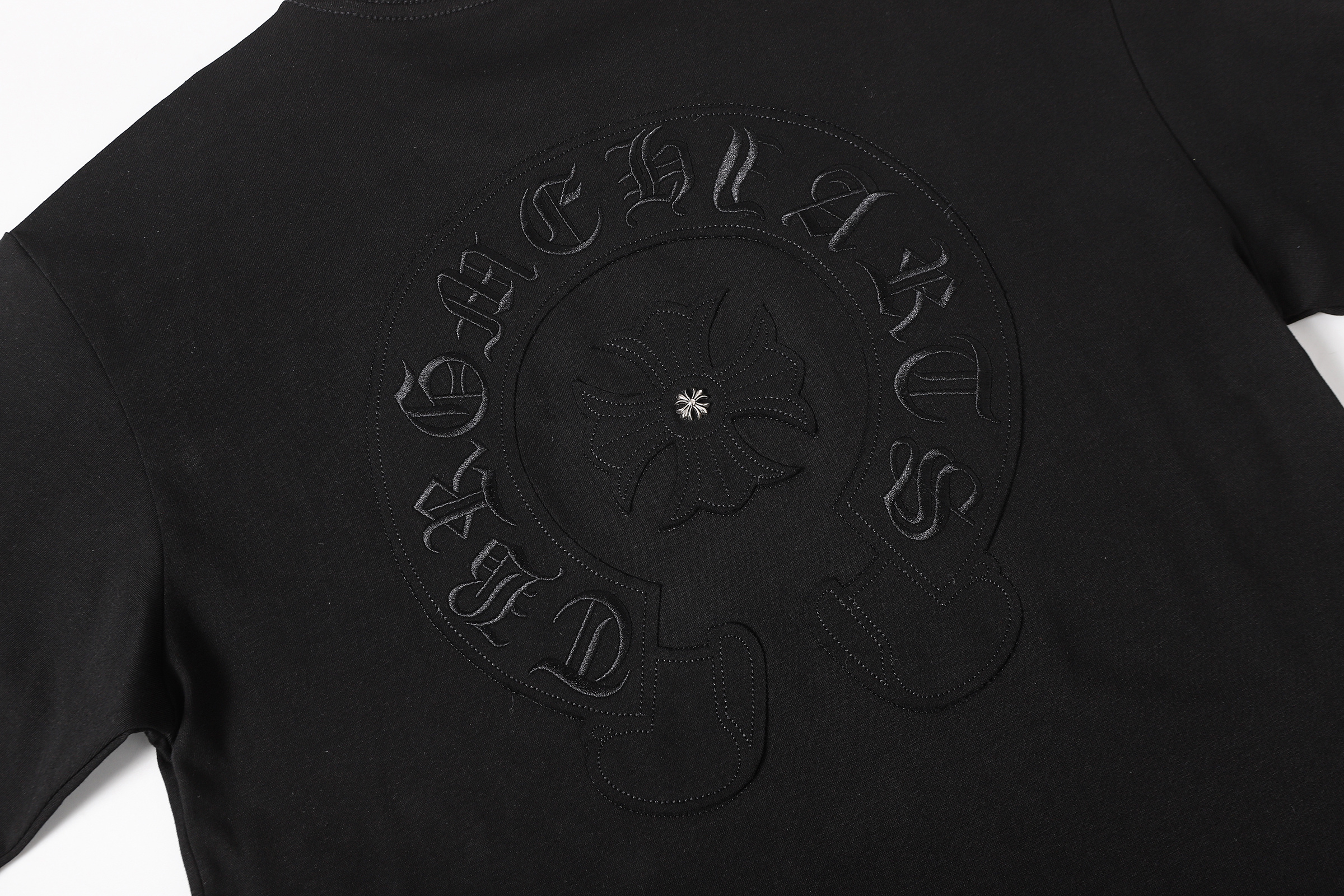 Chrome Hearts T-Shirt 2239 Black White Grey P130