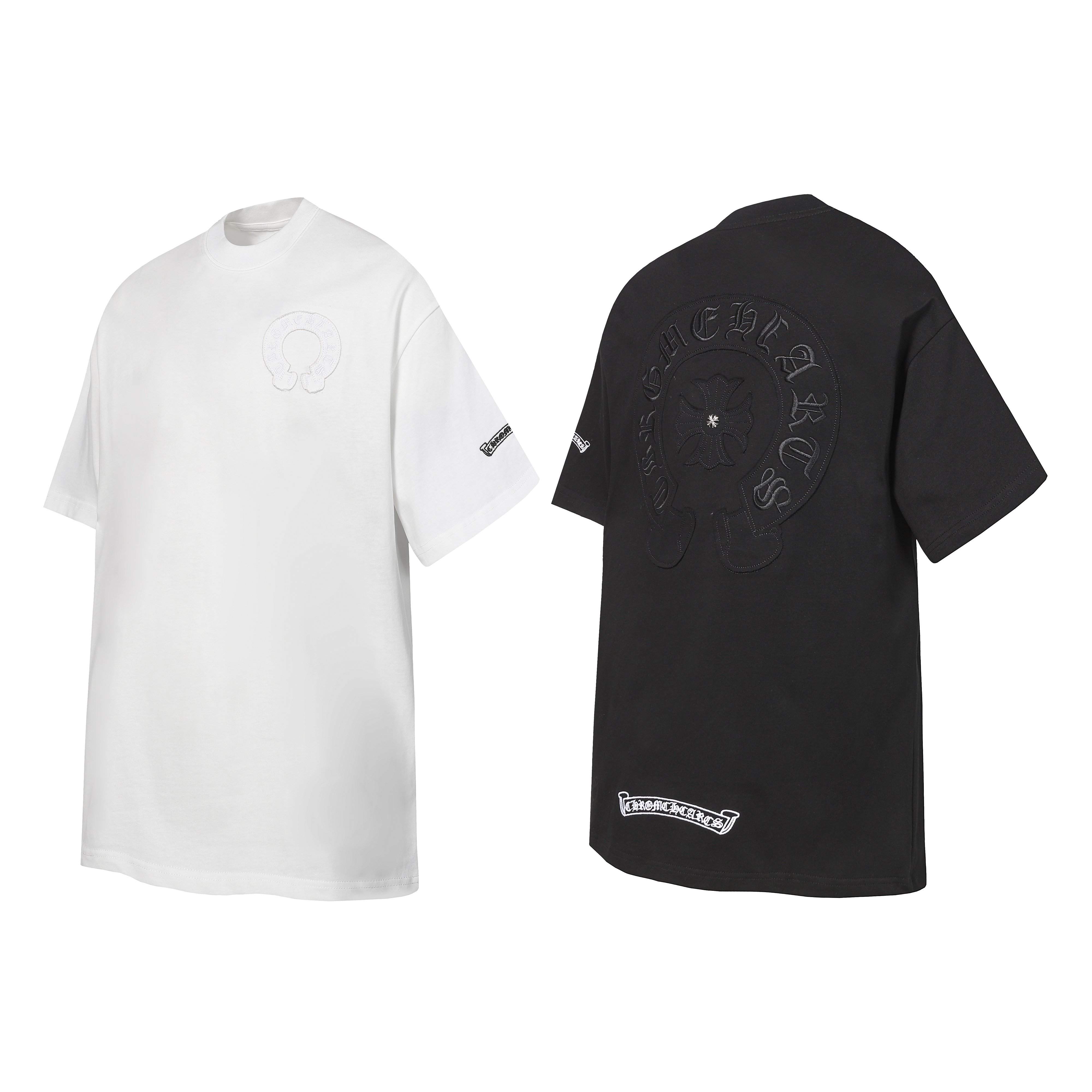 Chrome Hearts T-Shirt 2239 Black White Grey P130