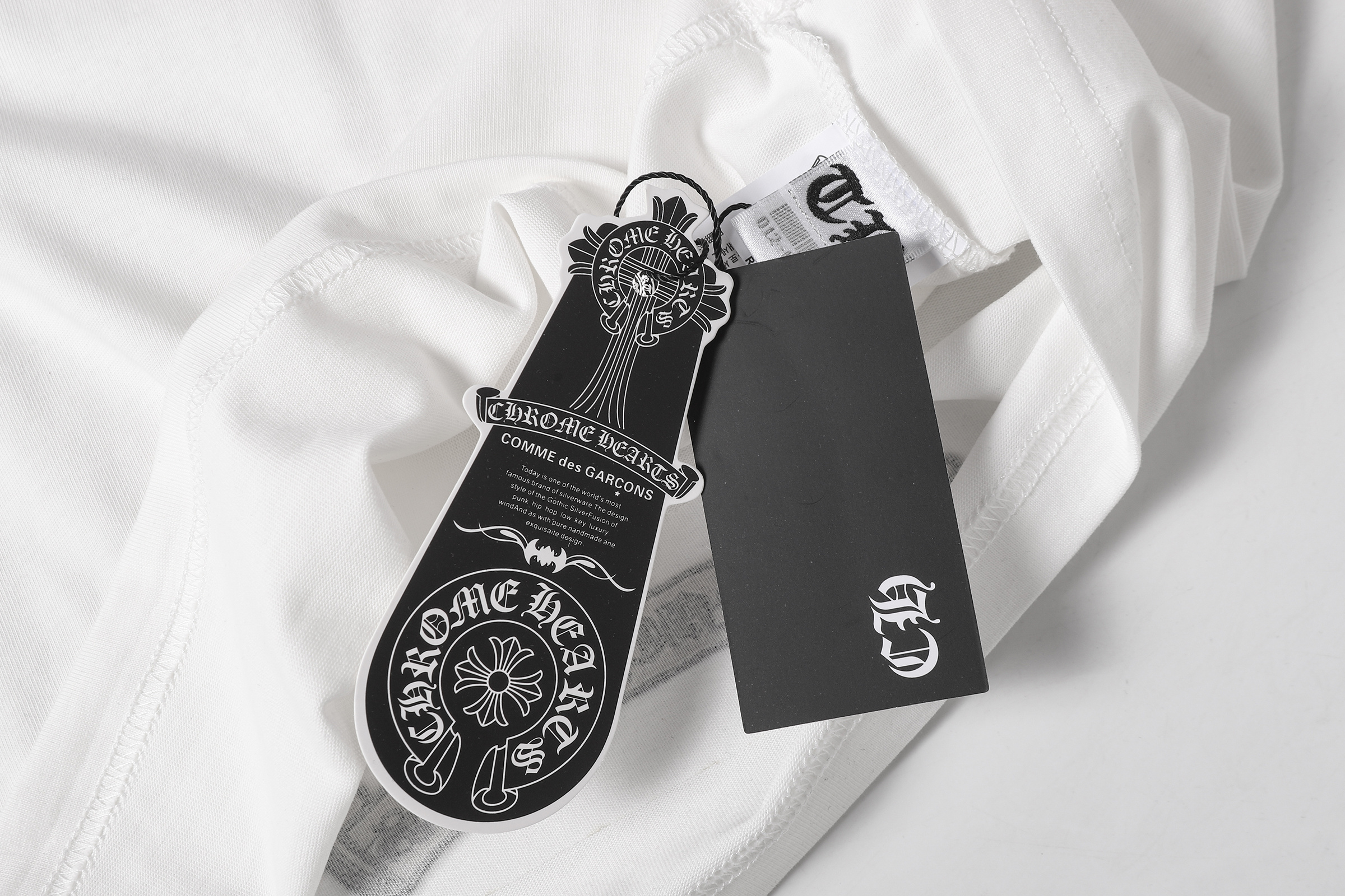 Chrome Hearts T-Shirt 2239 Black White Grey P130