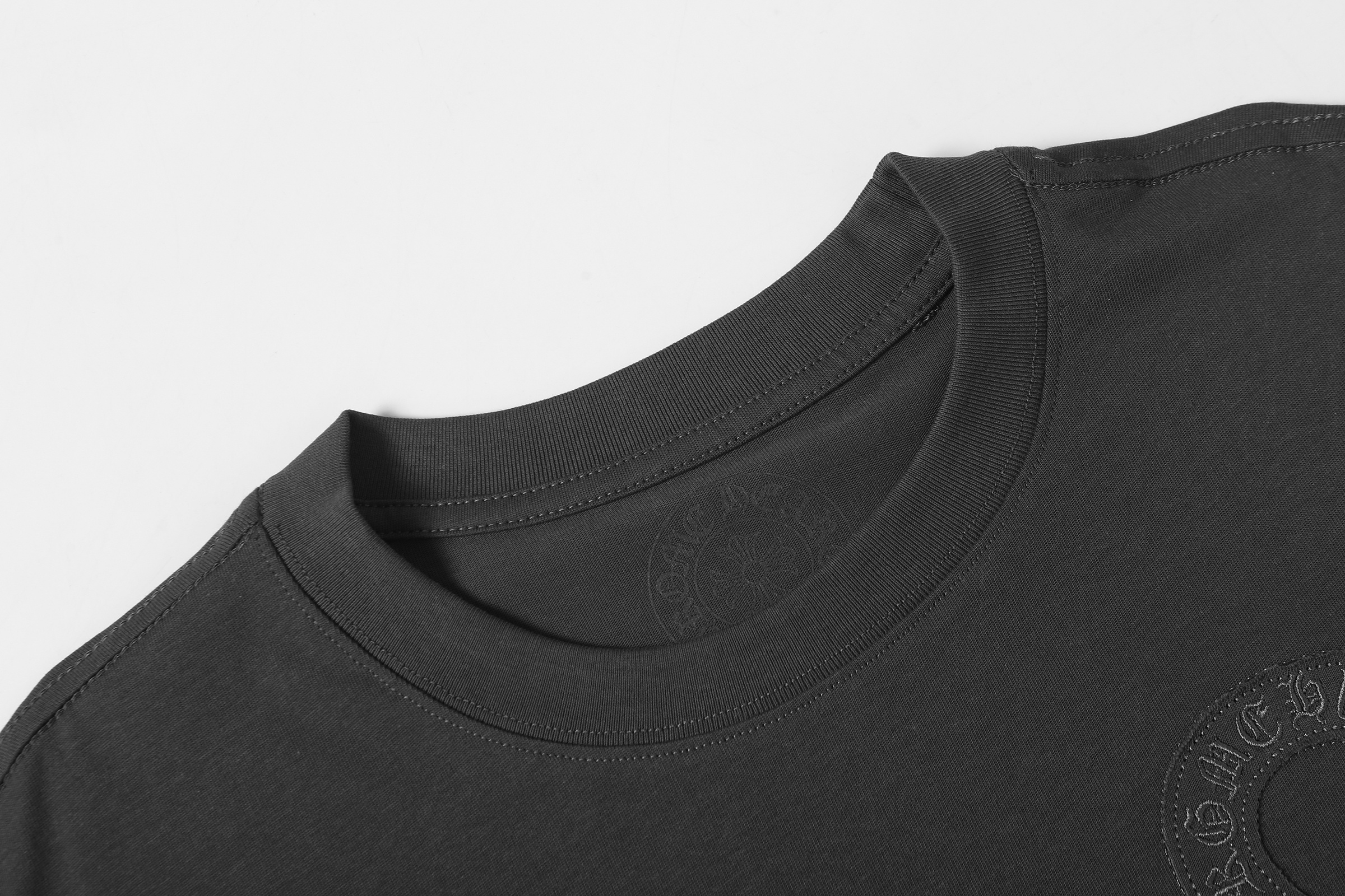 Chrome Hearts T-Shirt 2239 Black White Grey P130