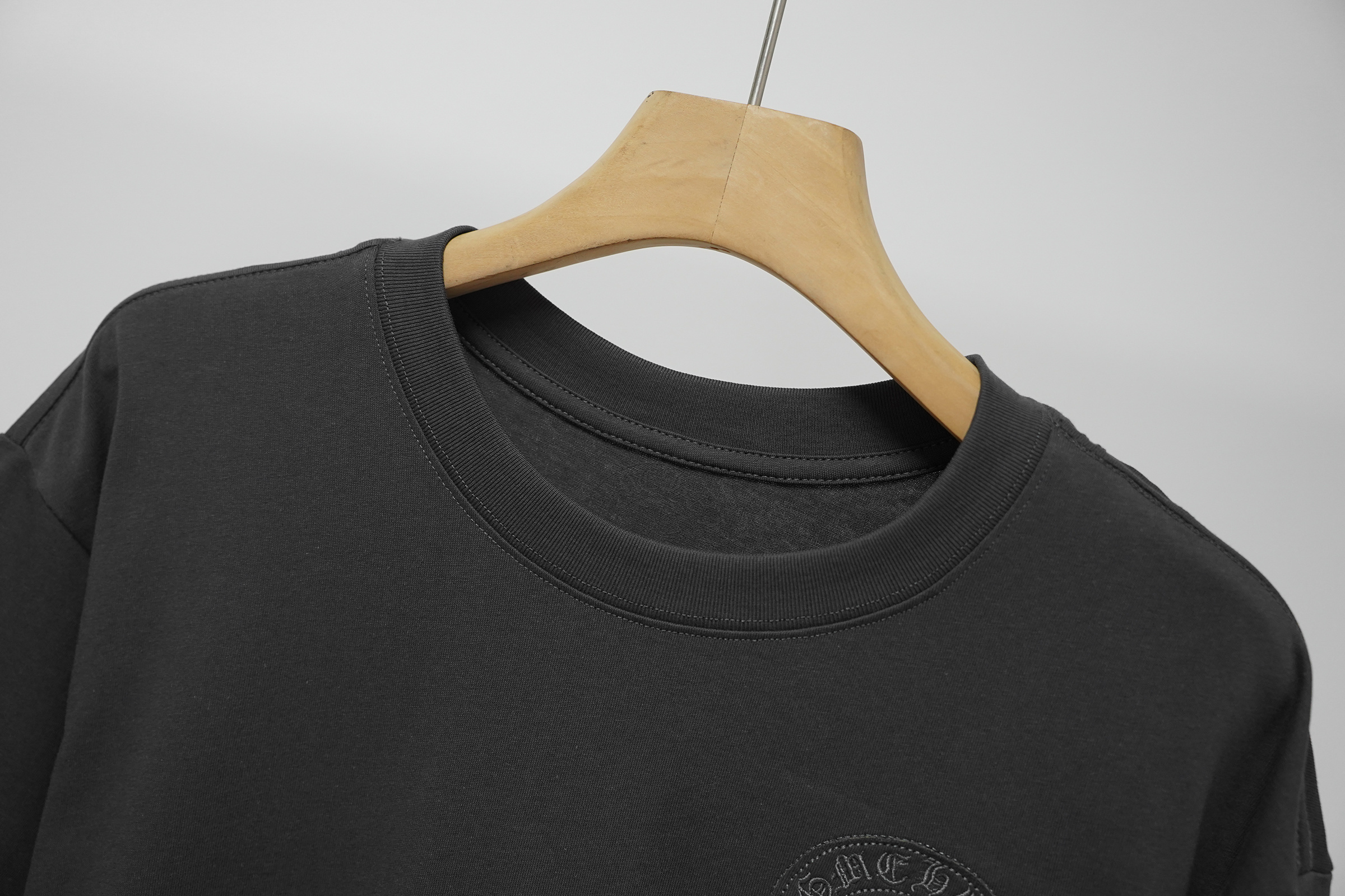 Chrome Hearts T-Shirt 2239 Black White Grey P130