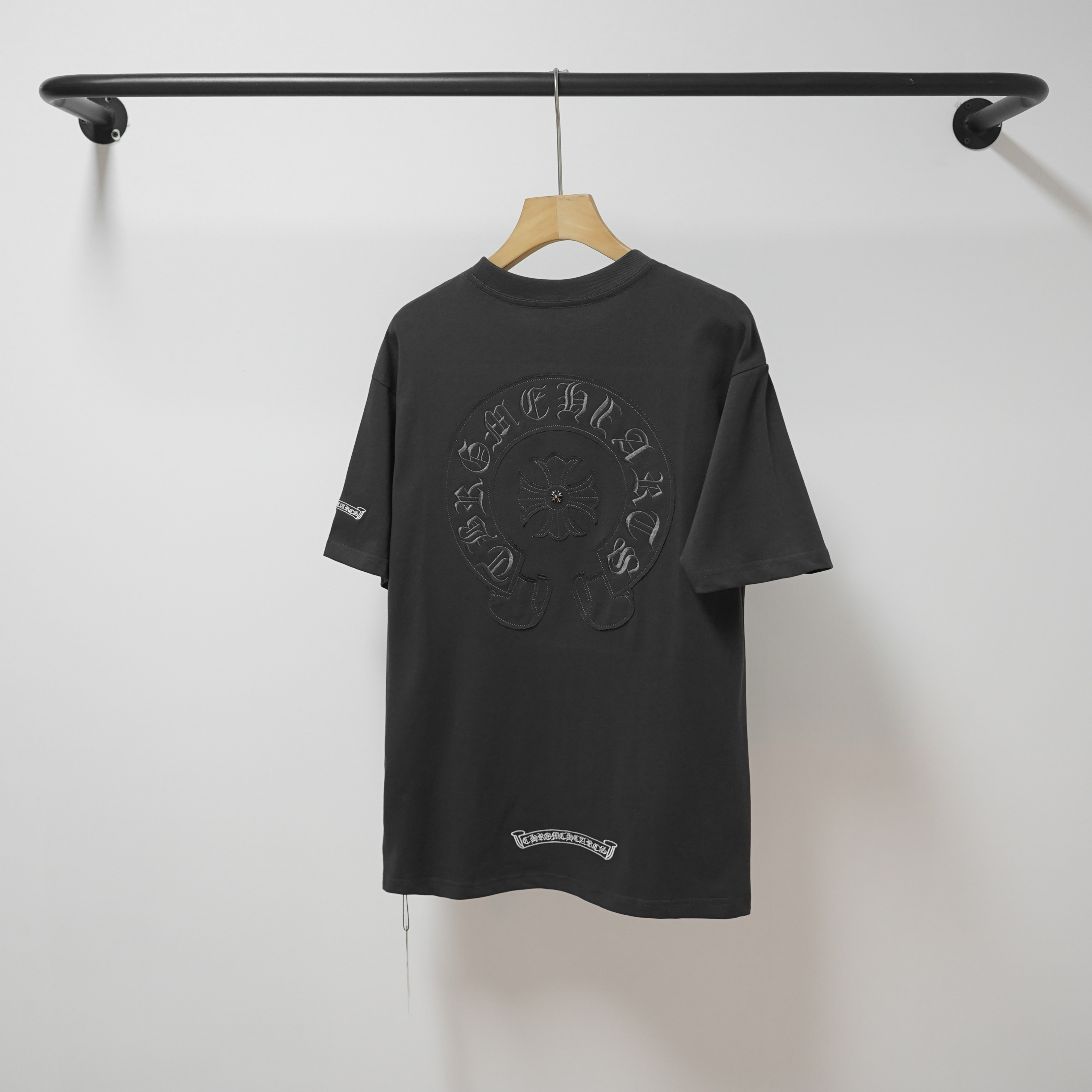 Chrome Hearts T-Shirt 2239 Black White Grey P130