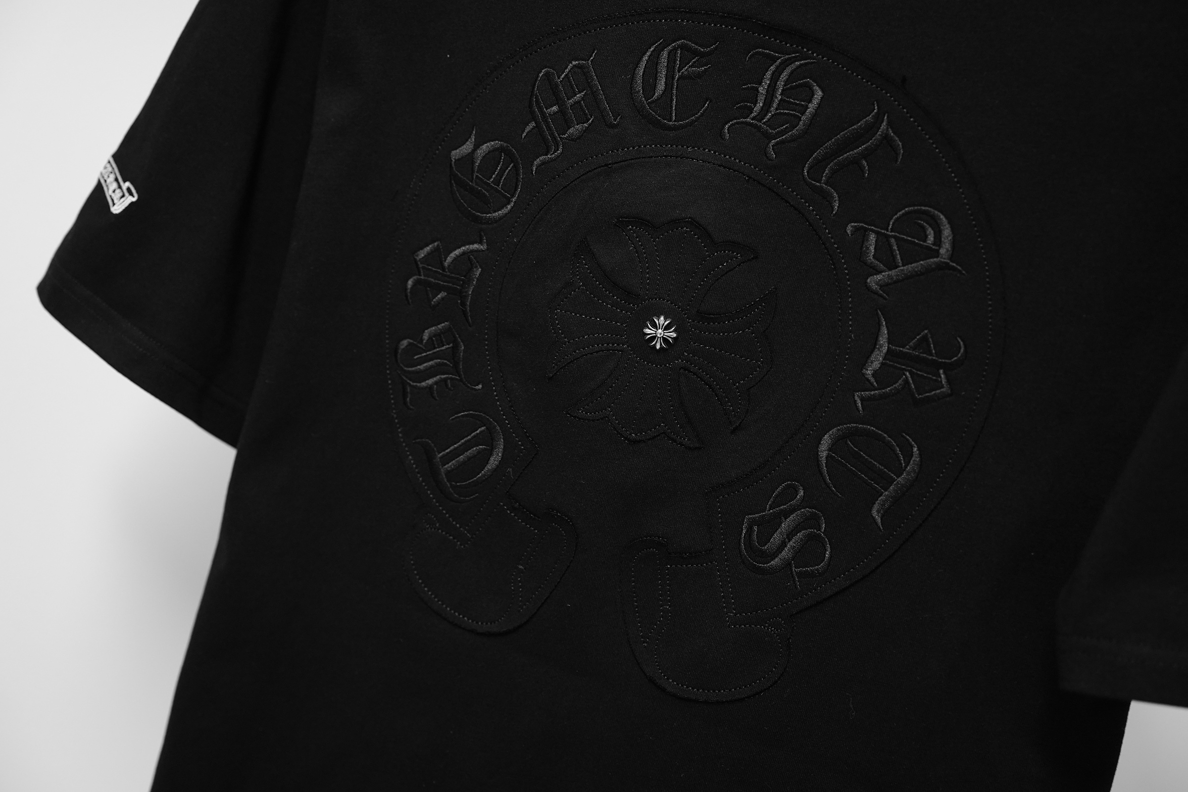 Chrome Hearts T-Shirt 2239 Black White Grey P130