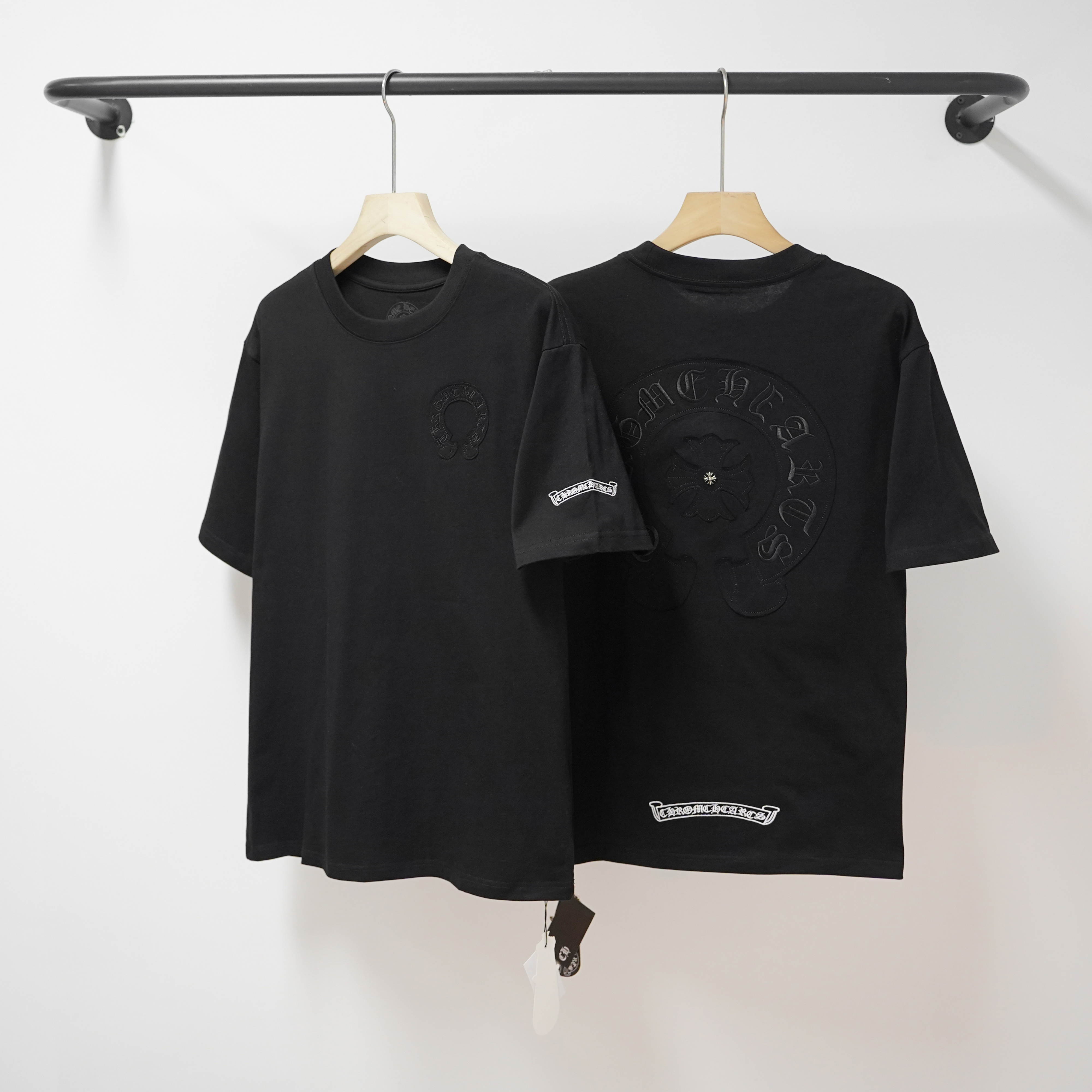 Chrome Hearts T-Shirt 2239 Black White Grey P130