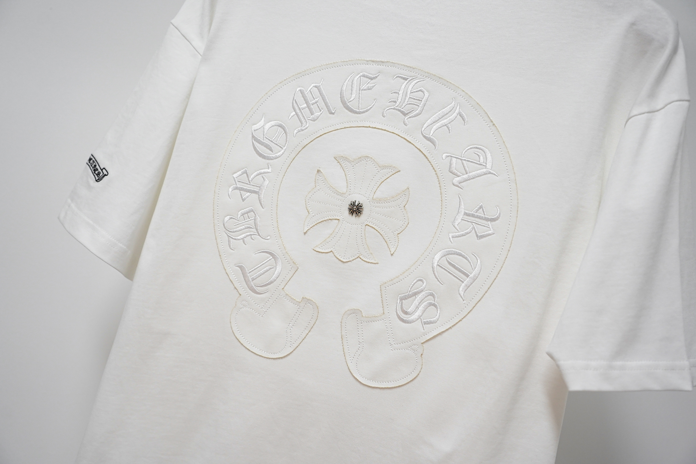Chrome Hearts T-Shirt 2239 Black White Grey P130