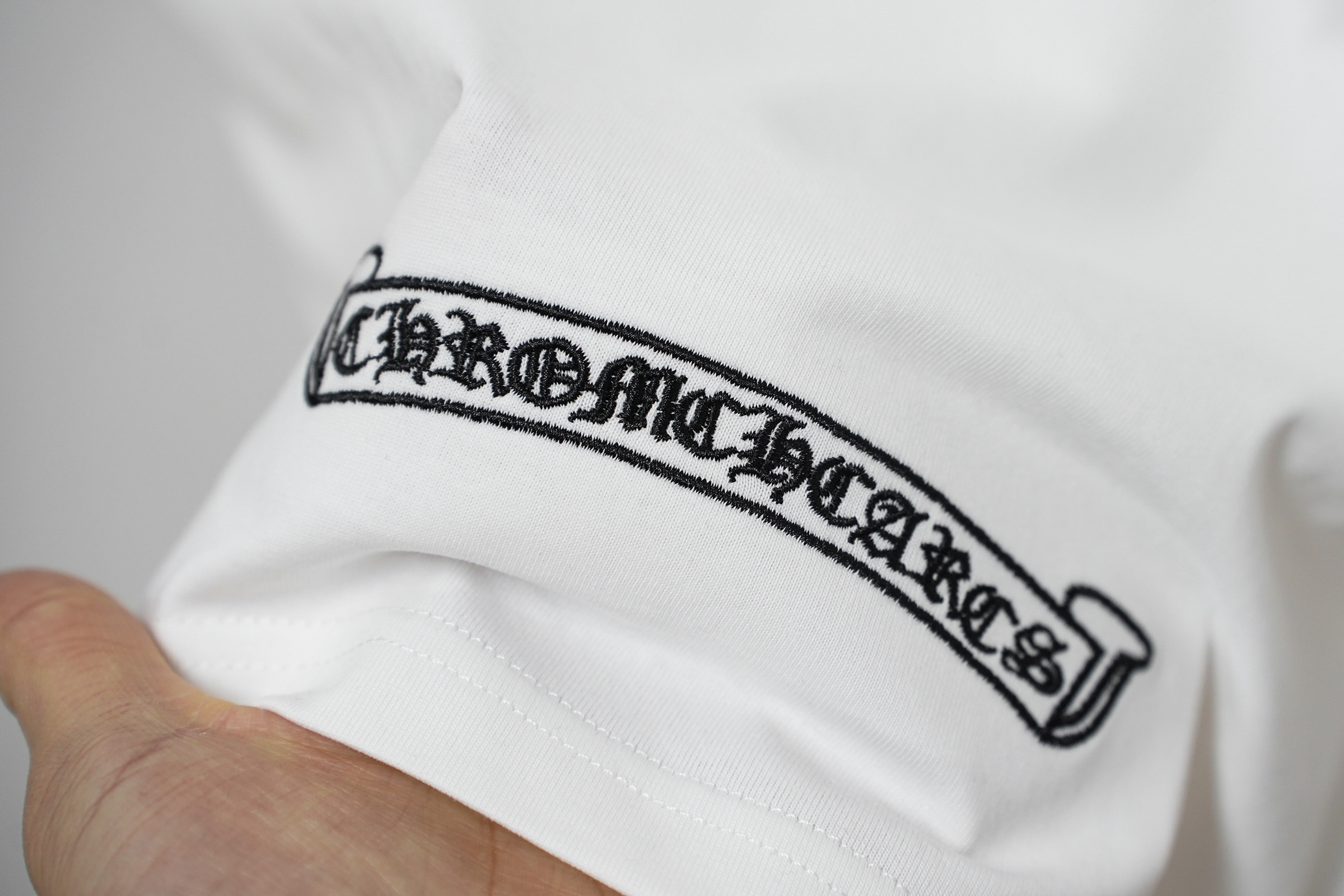 Chrome Hearts T-Shirt 2239 Black White Grey P130