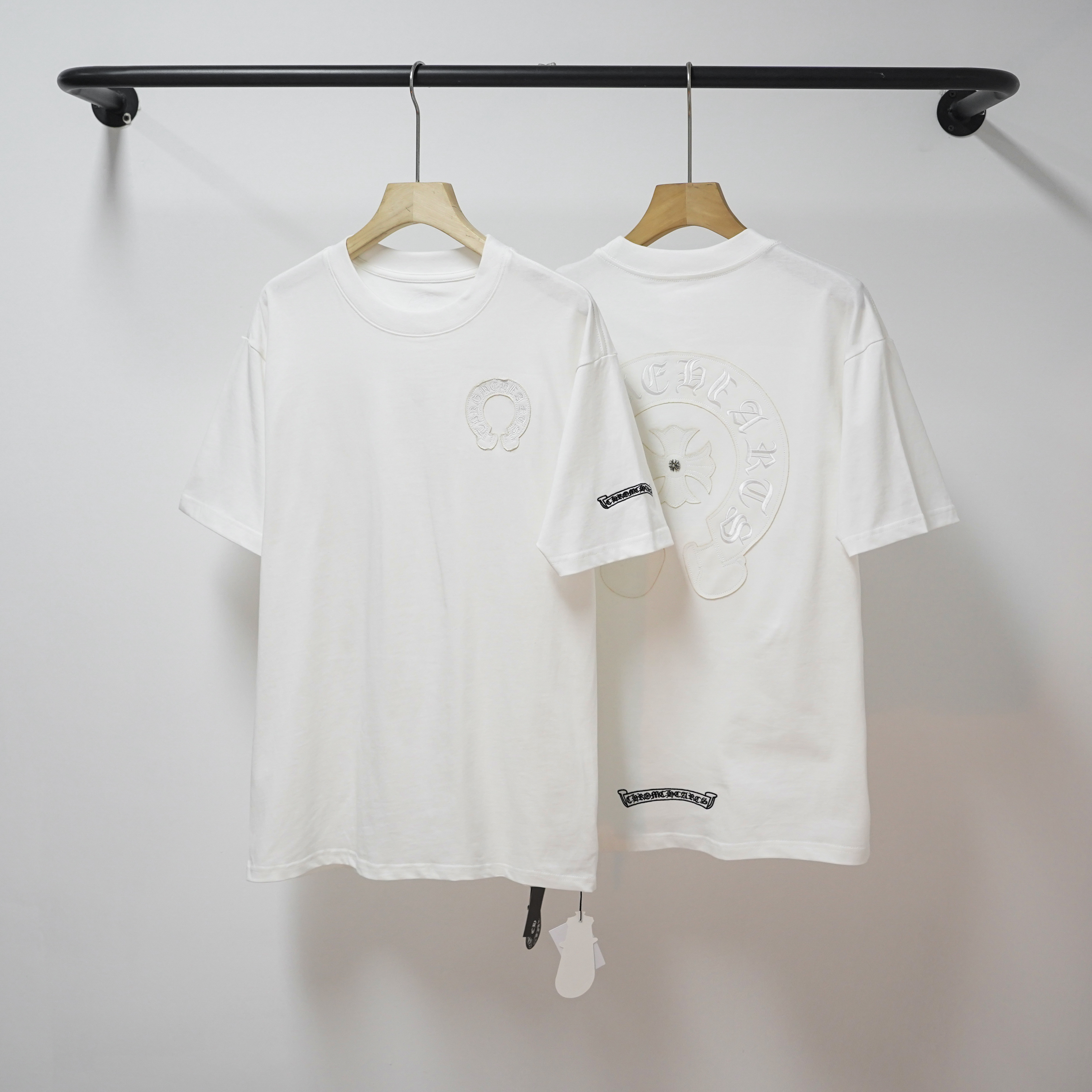 Chrome Hearts T-Shirt 2239 Black White Grey P130