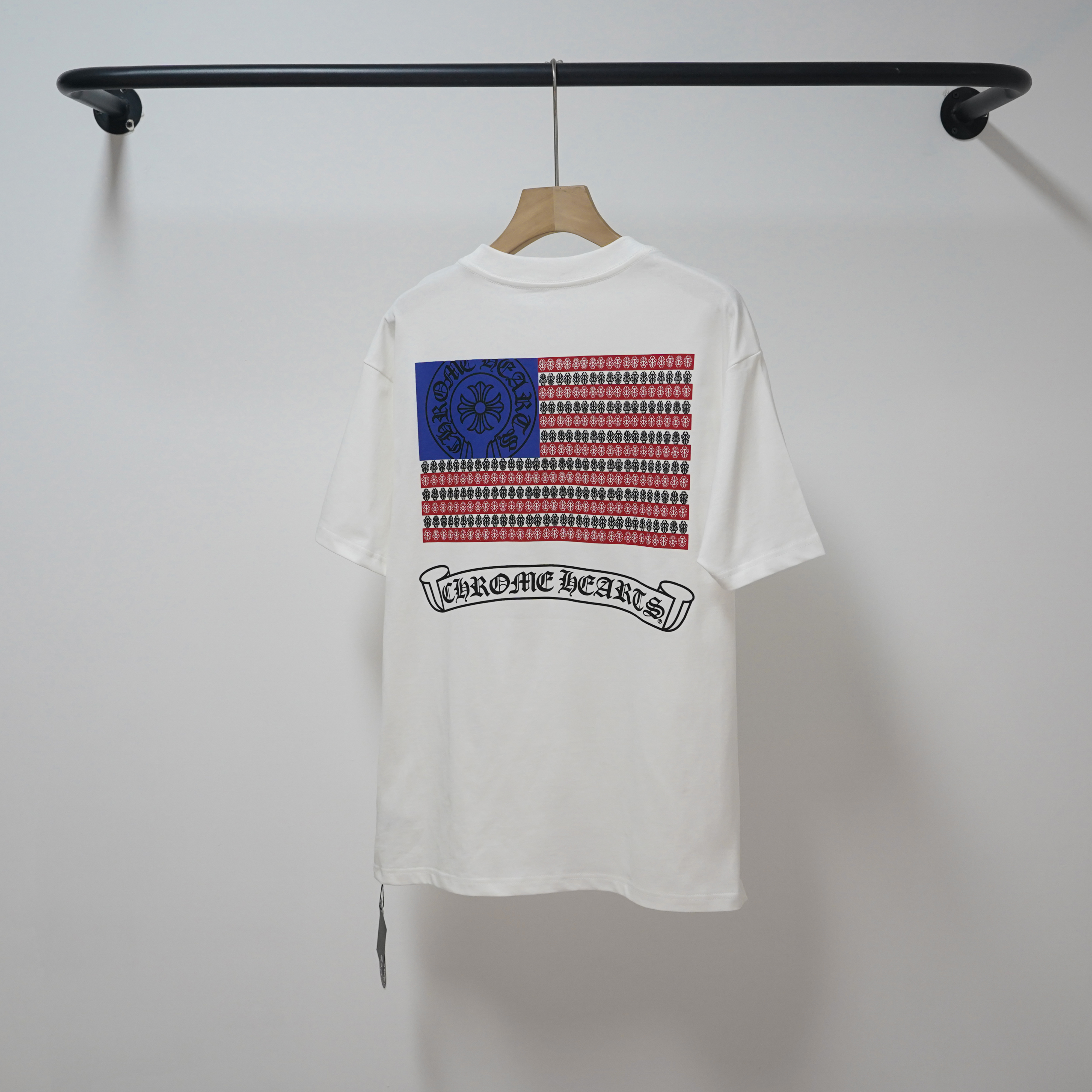 Chrome Hearts T-Shirt 2240 Black White P130