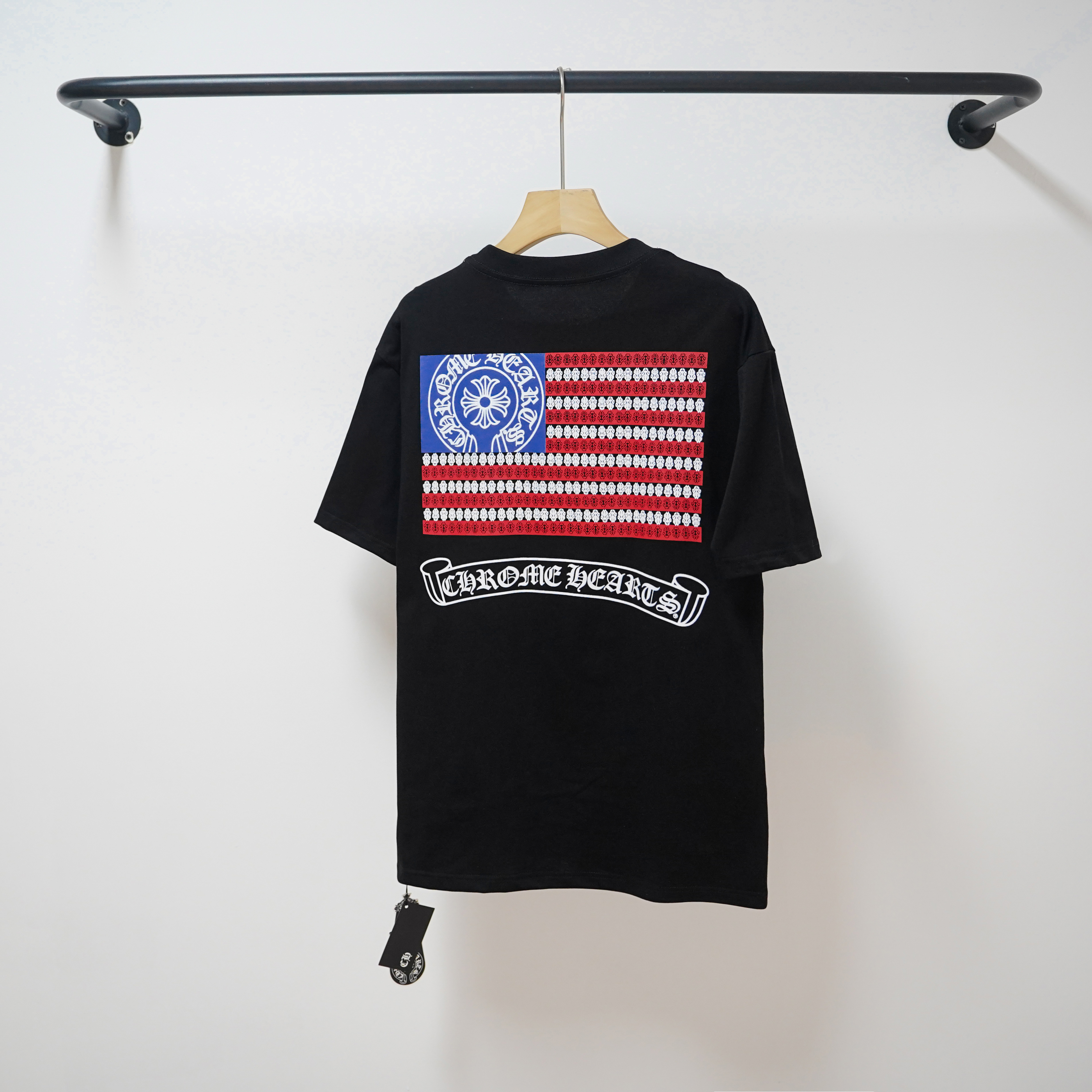 Chrome Hearts T-Shirt 2240 Black White P130