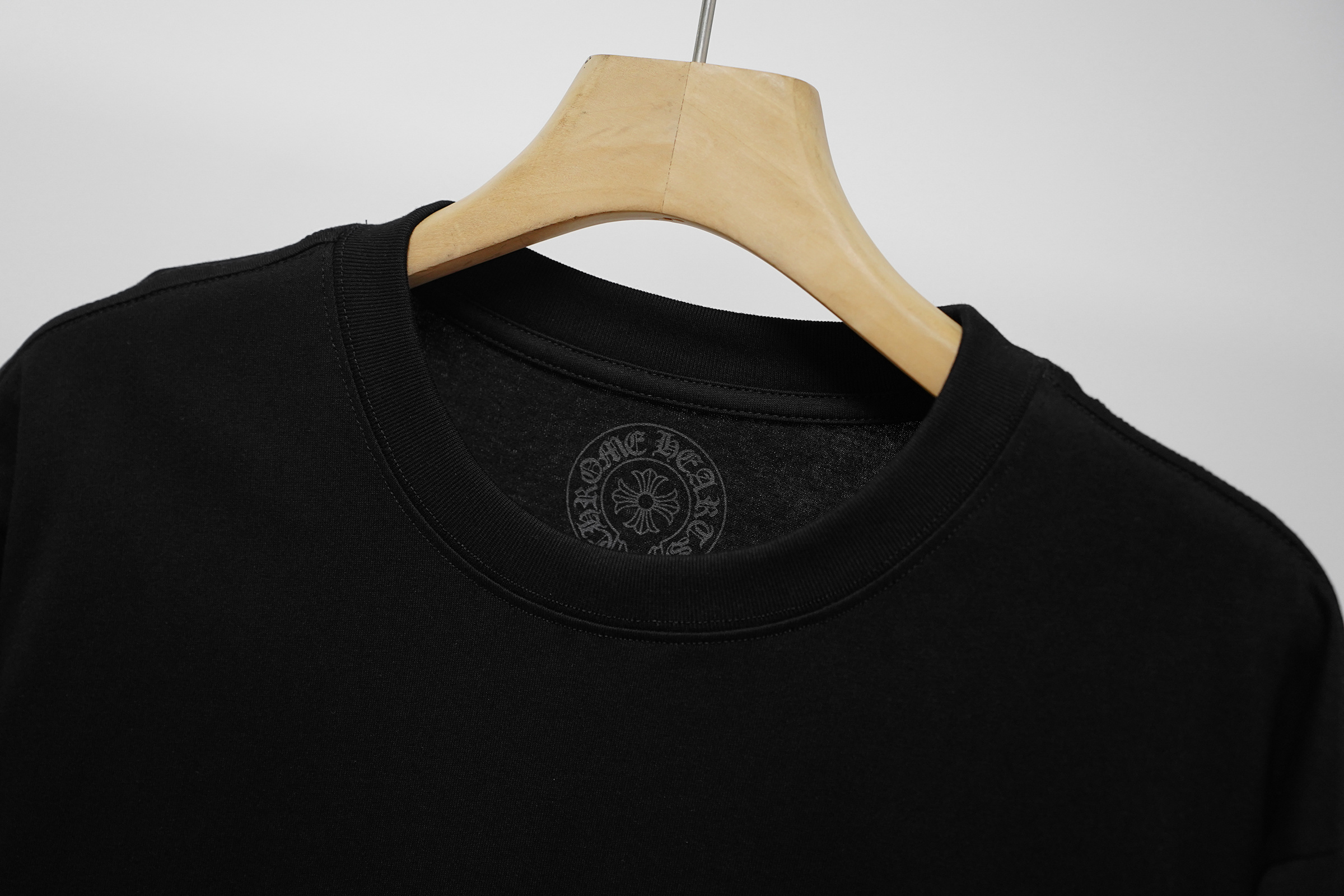 Chrome Hearts T-Shirt 2240 Black White P130