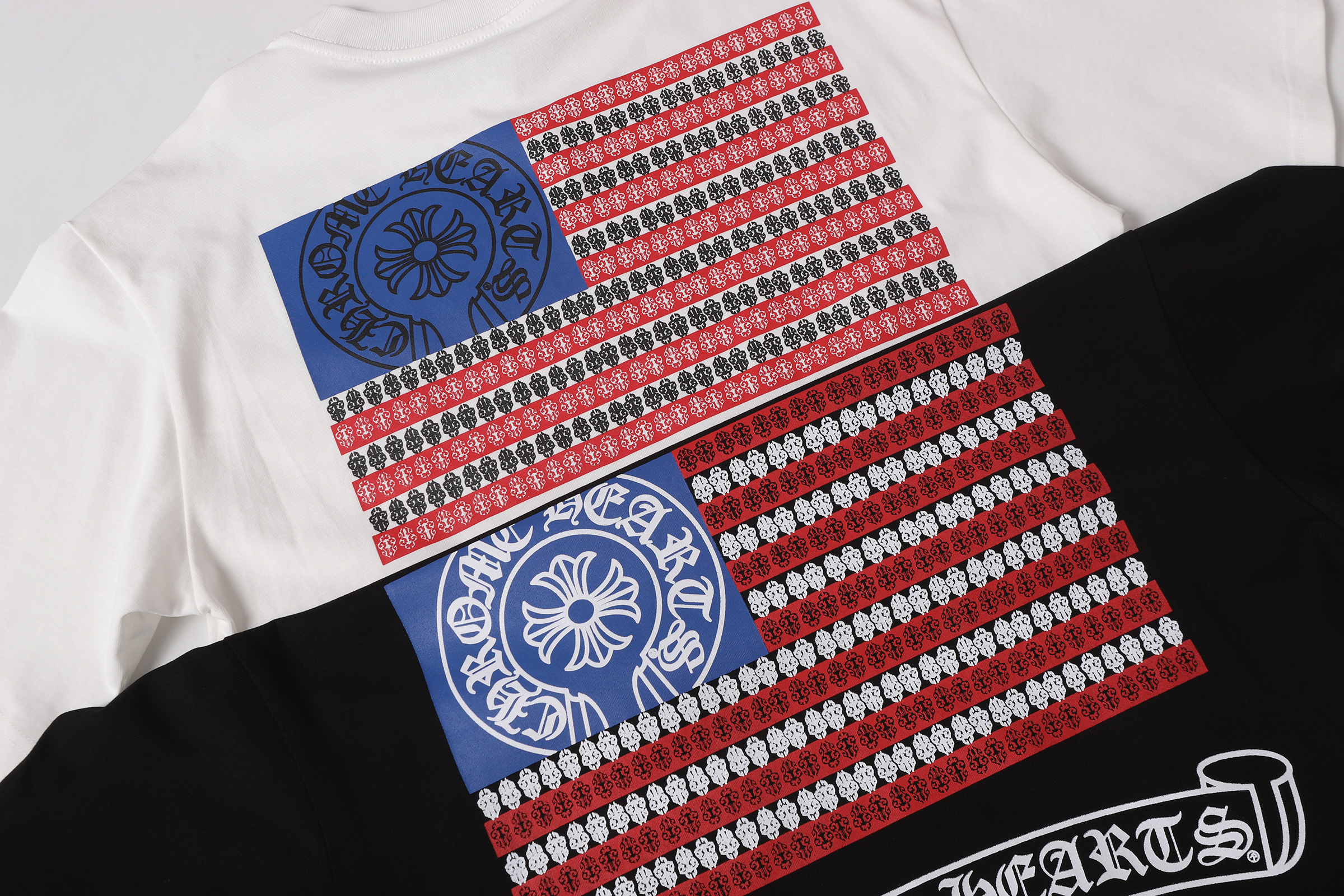 Chrome Hearts T-Shirt 2240 Black White P130