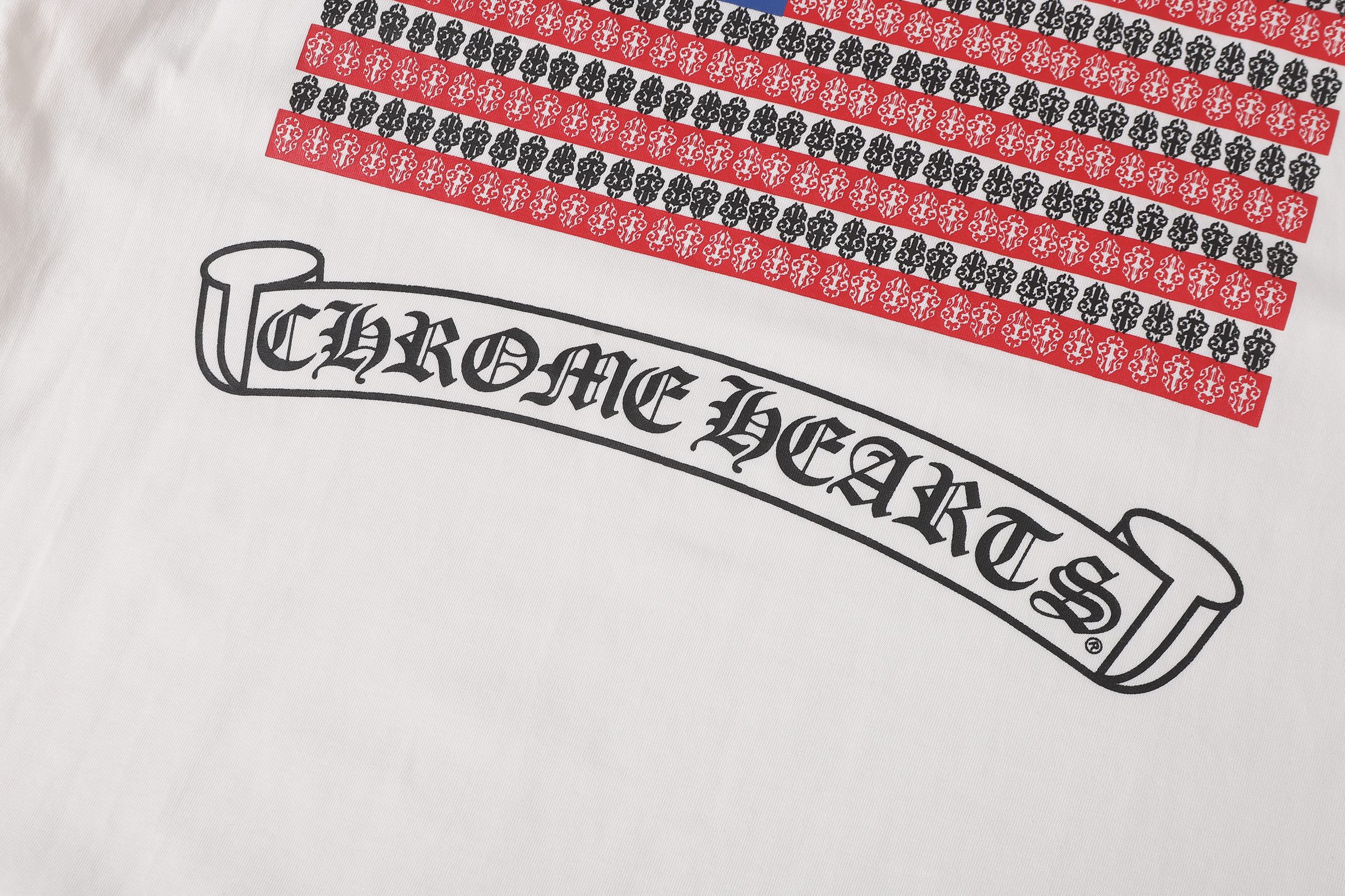 Chrome Hearts T-Shirt 2240 Black White P130