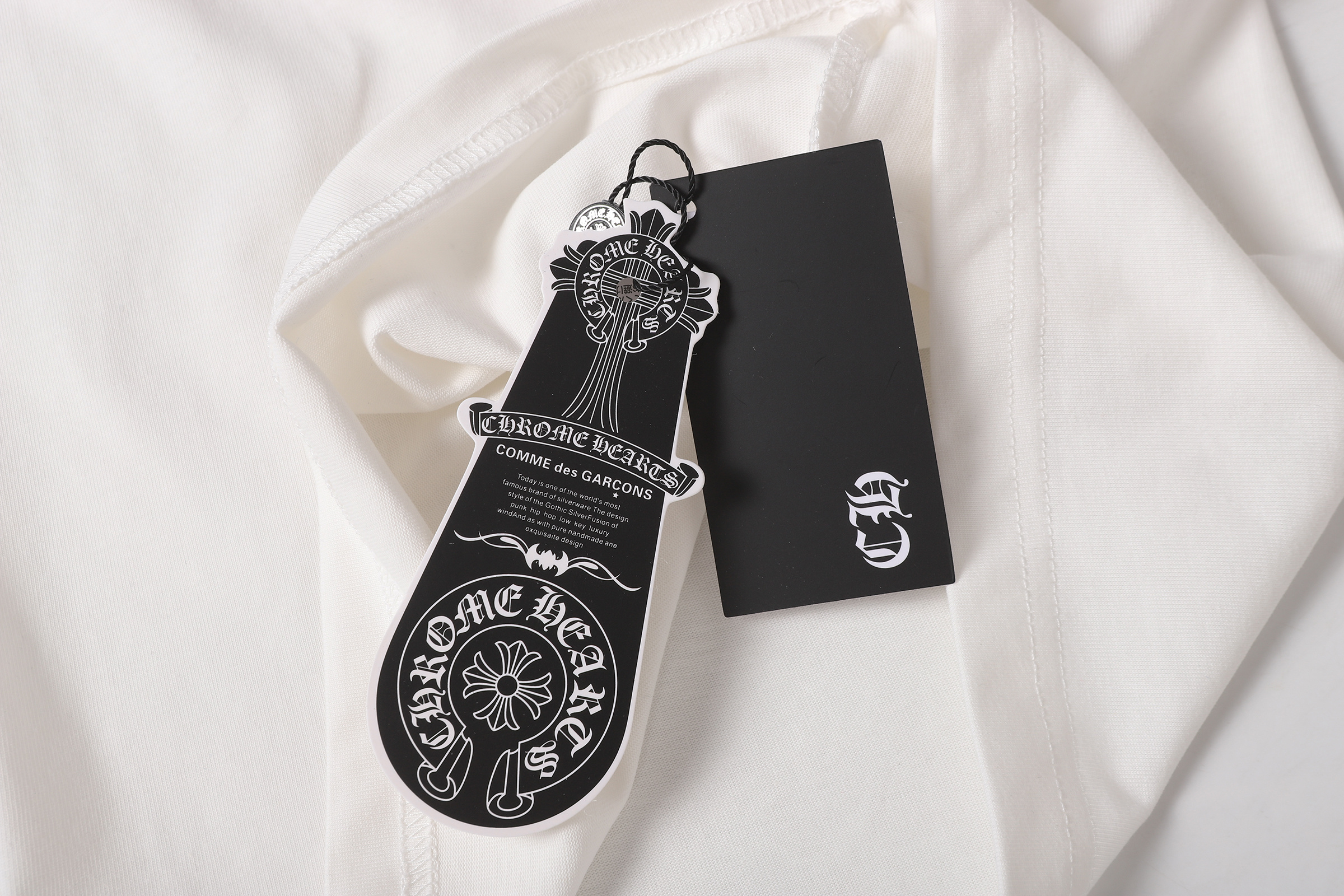 Chrome Hearts T-Shirt 2240 Black White P130