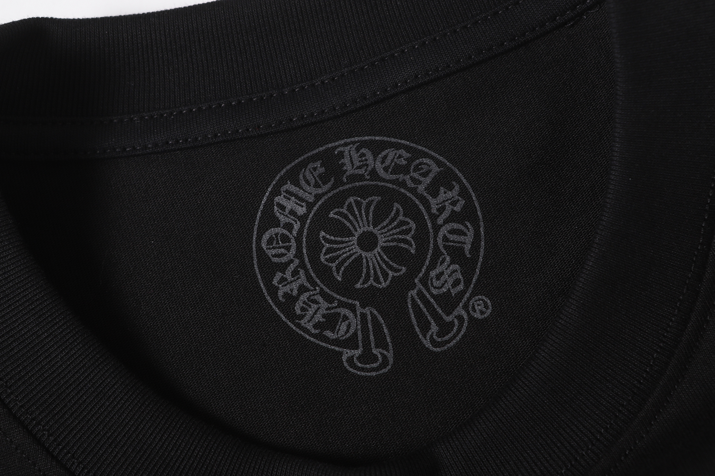 Chrome Hearts T-Shirt 2240 Black White P130