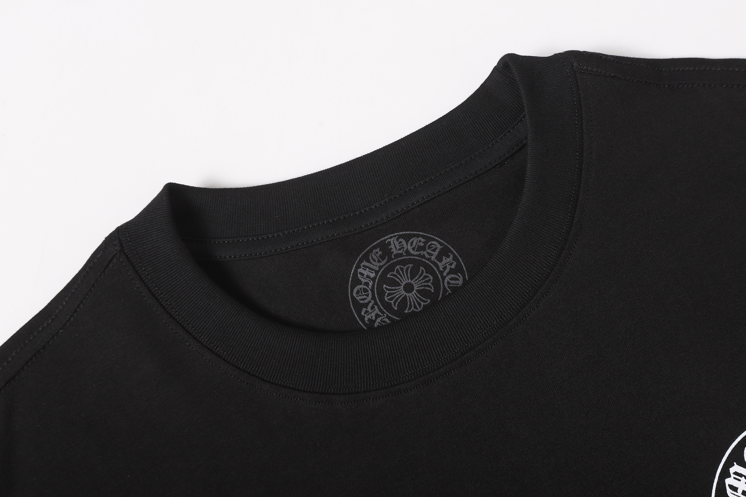 Chrome Hearts T-Shirt 2240 Black White P130