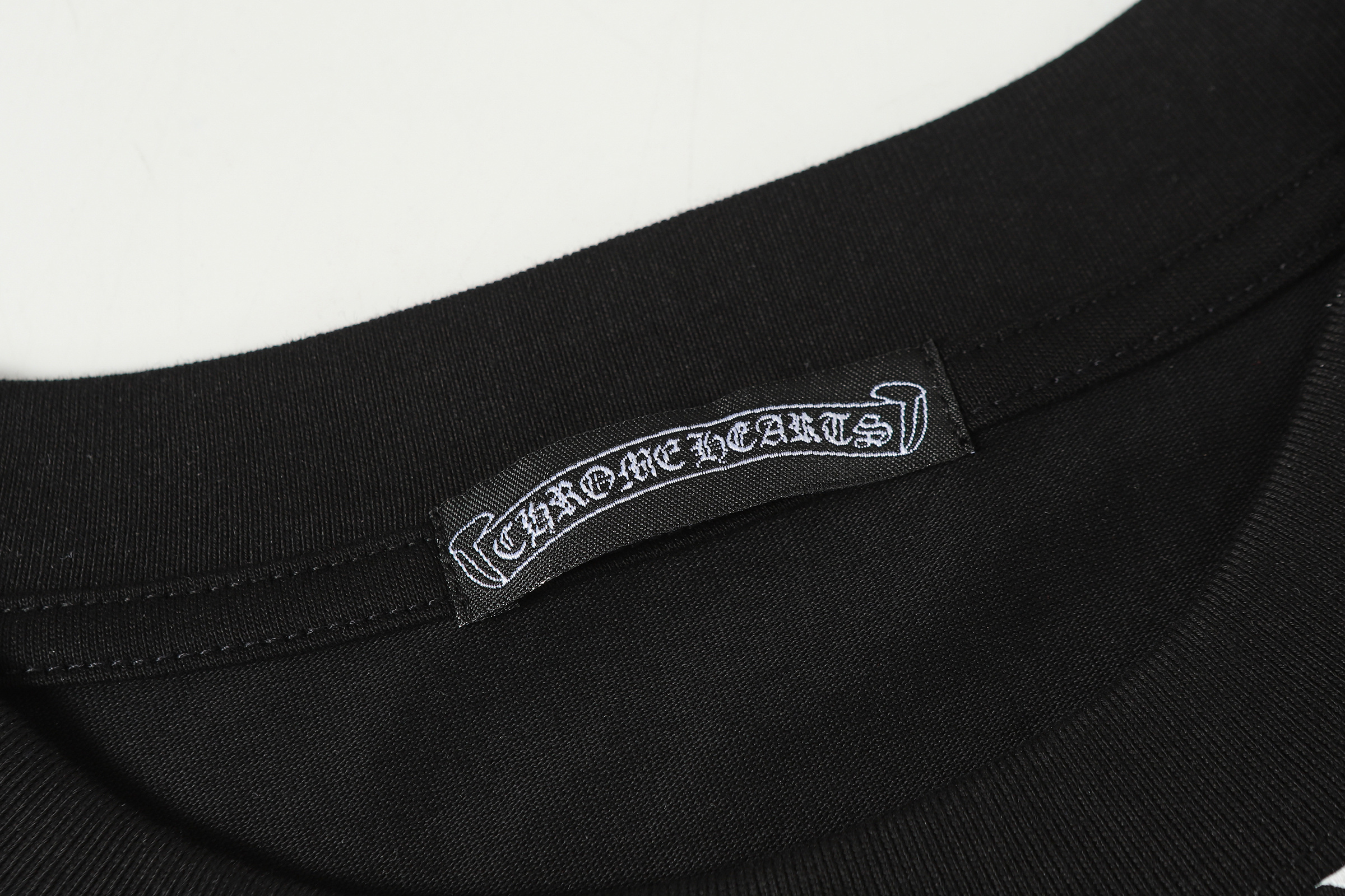 Chrome Hearts T-Shirt 2251 Black White Dark Pattern P130