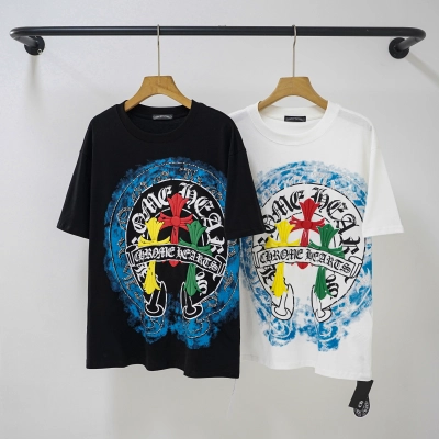 Chrome Hearts T-Shirt 2255 Black White P130 02