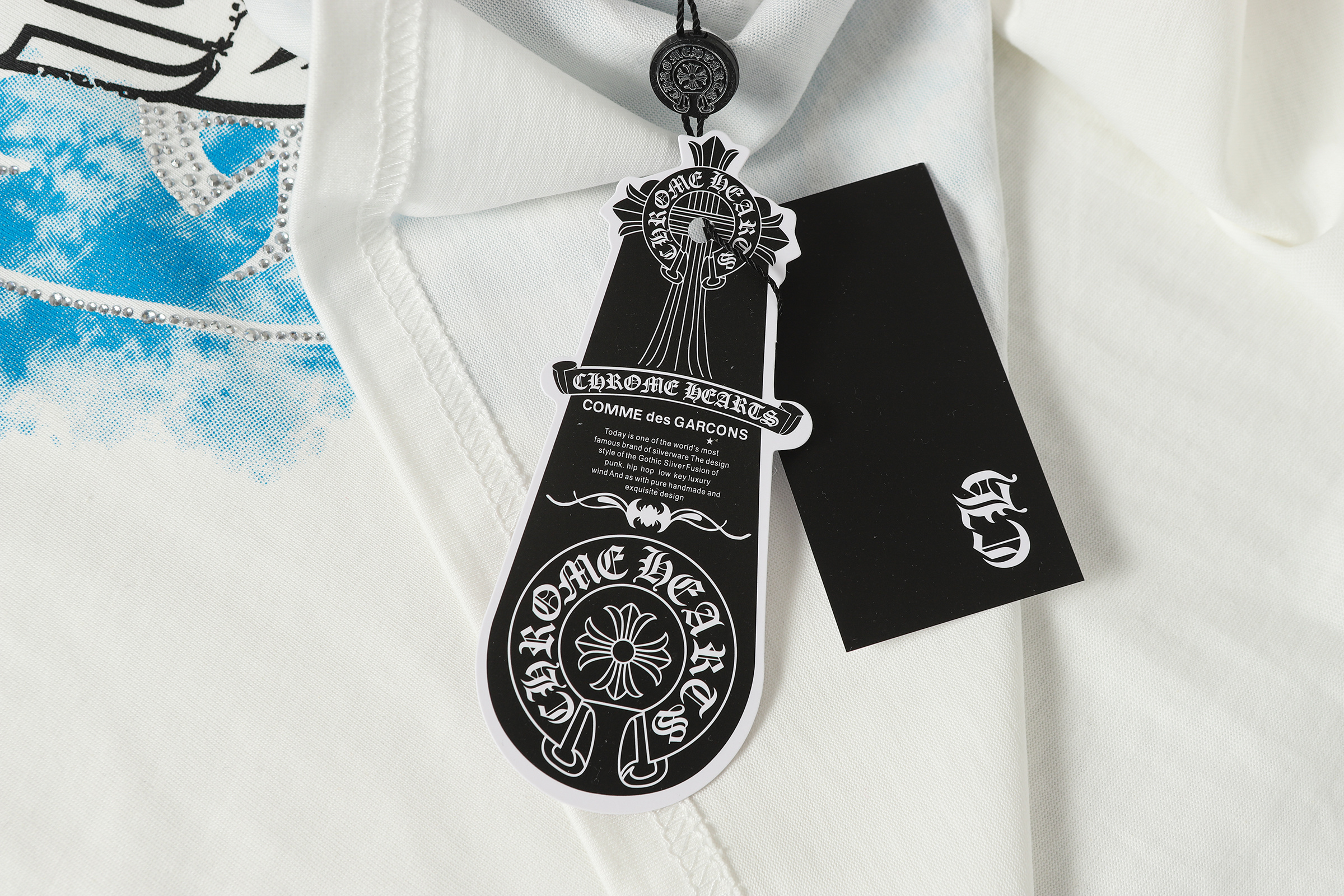 Chrome Hearts T-Shirt 2255 Black White P130