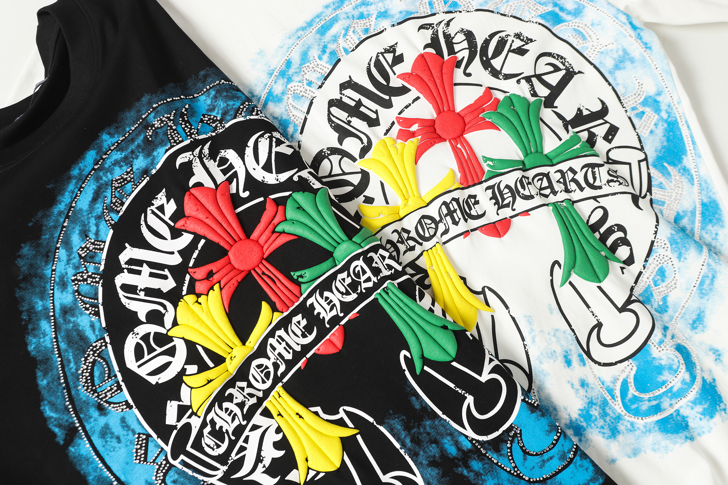 Chrome Hearts T-Shirt 2255 Black White P130