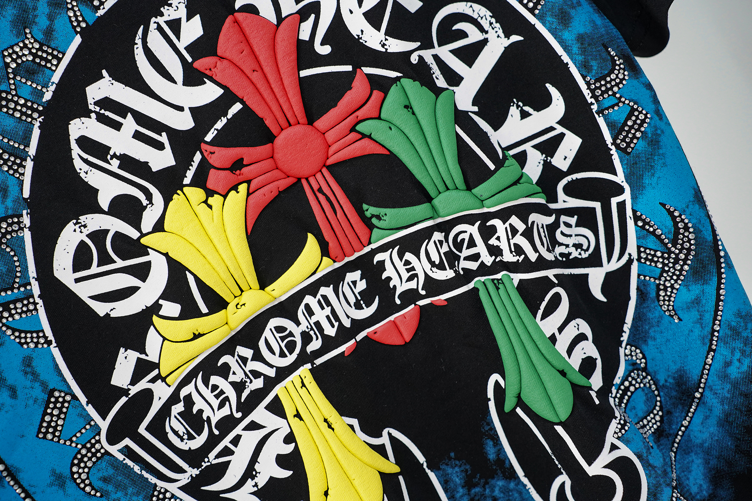 Chrome Hearts T-Shirt 2255 Black White P130