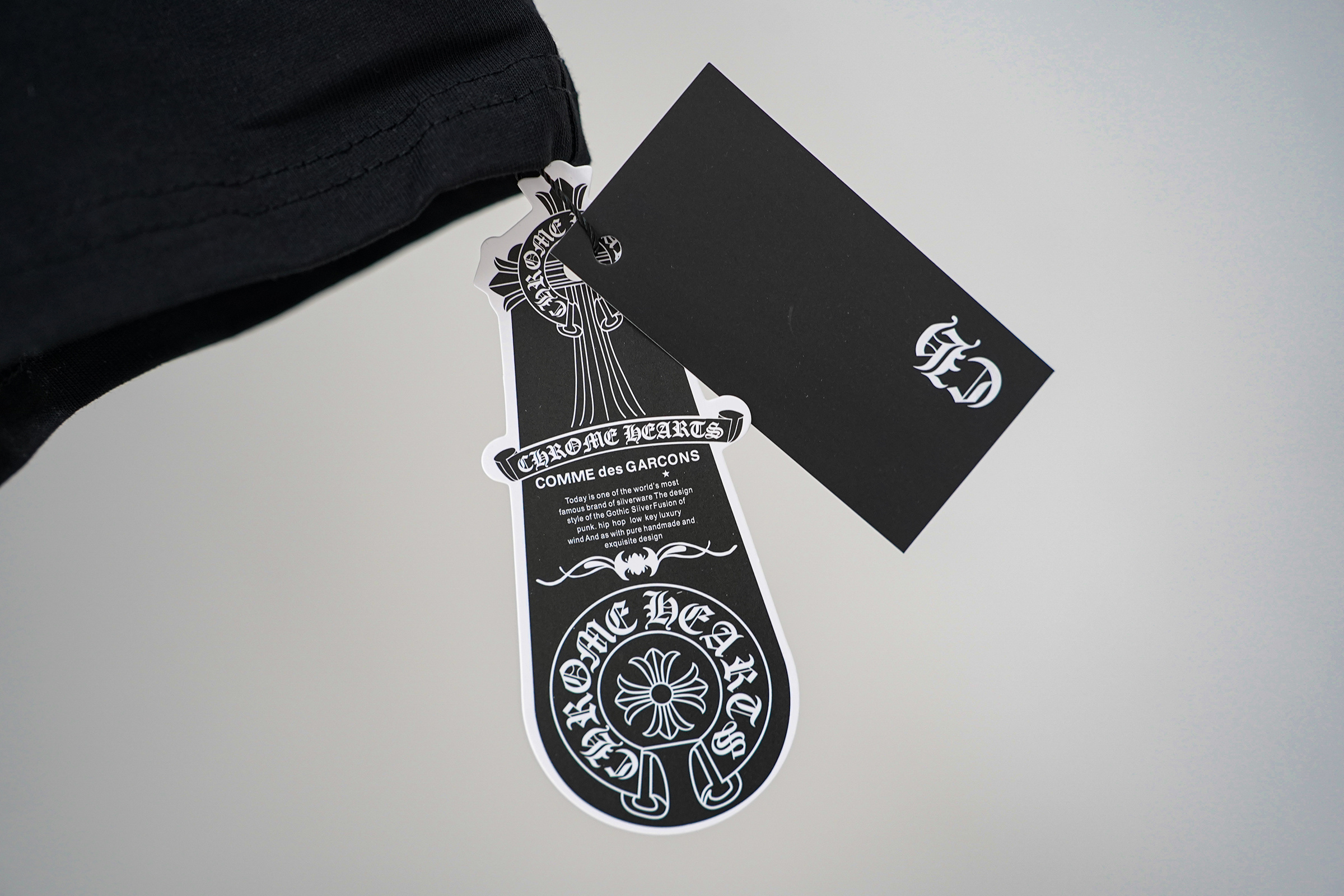 Chrome Hearts T-Shirt 2255 Black White P130
