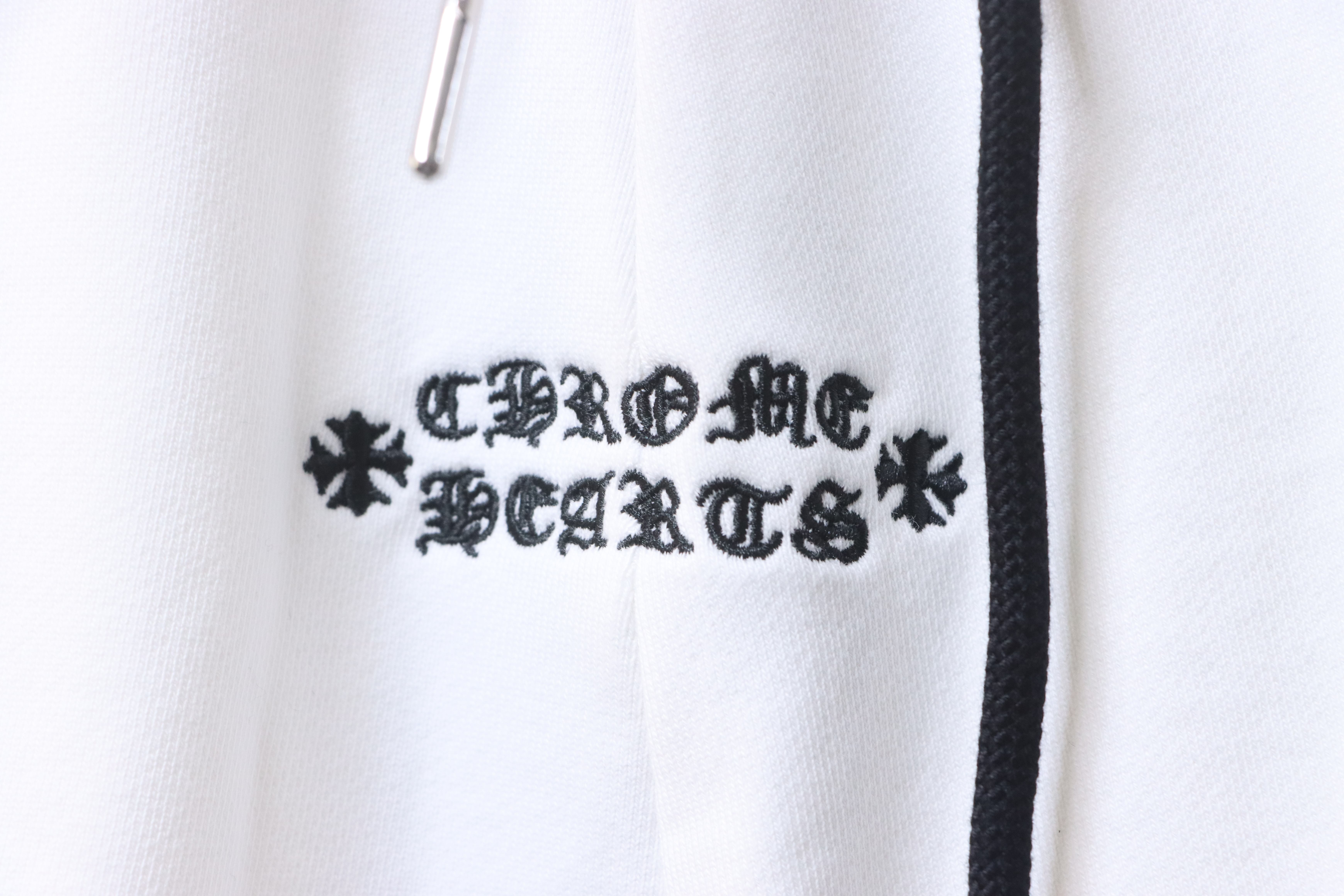 Chrome Hearts 26SS Red Lips Applique Embroidery Shorts 2 h190