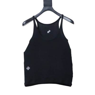 Chrome Hearts CH New Embroidery Knit Vest Black h120 01