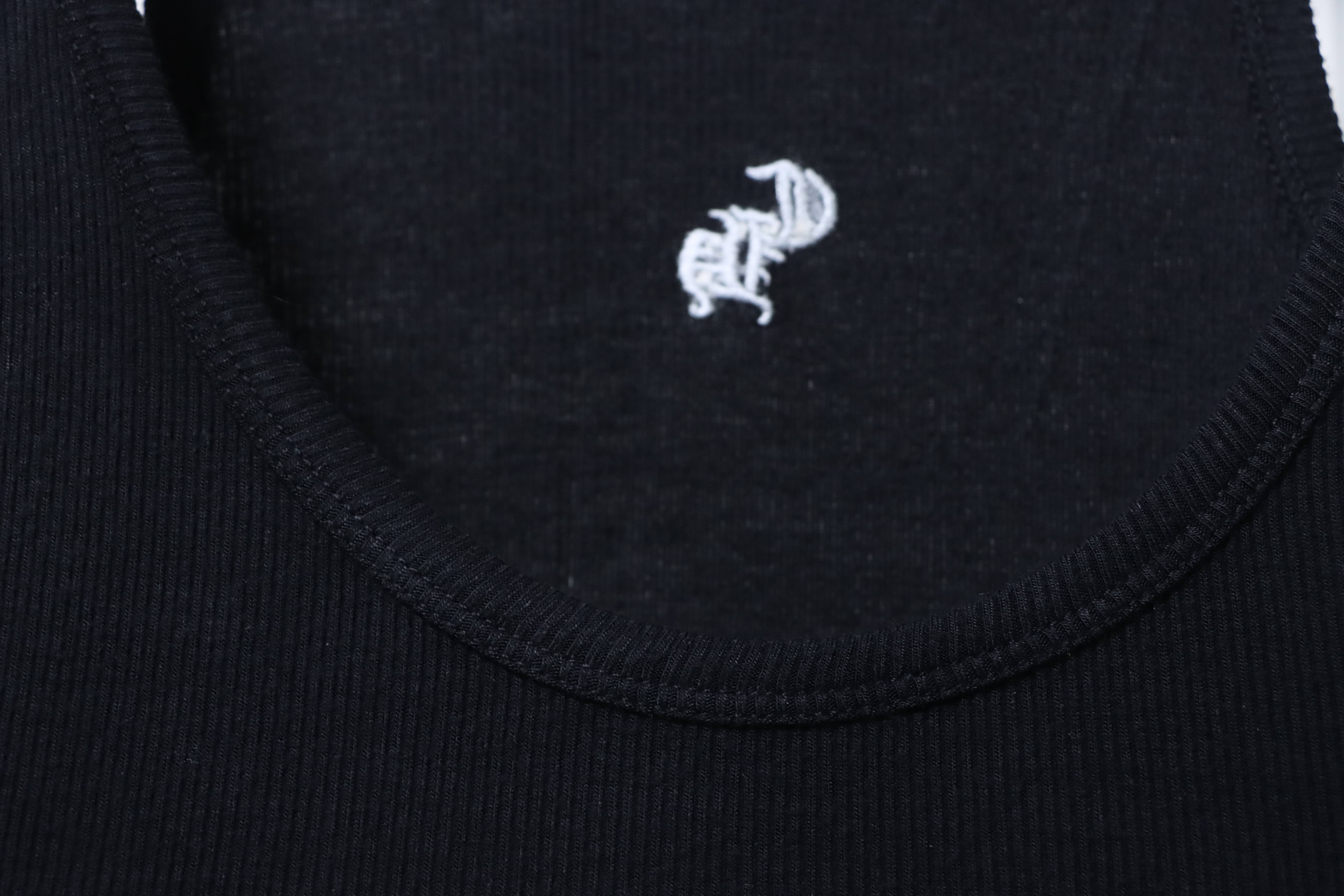 Chrome Hearts CH New Embroidery Knit Vest Black h120