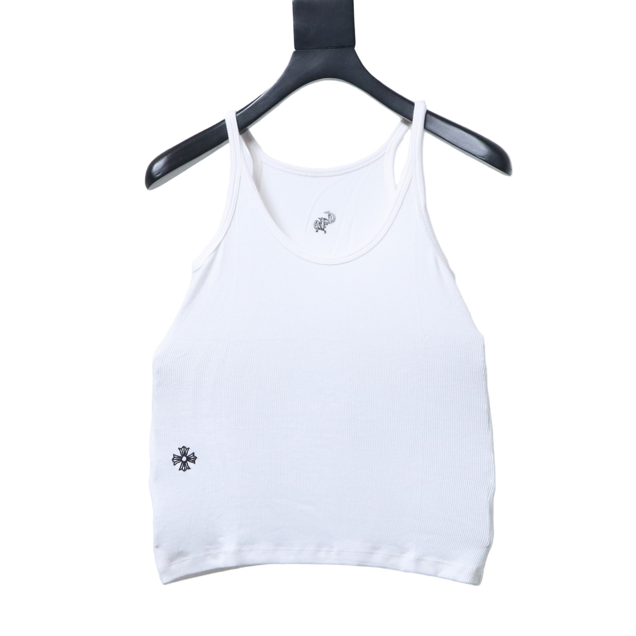 Chrome Hearts CH New Embroidery Knit Vest White h120