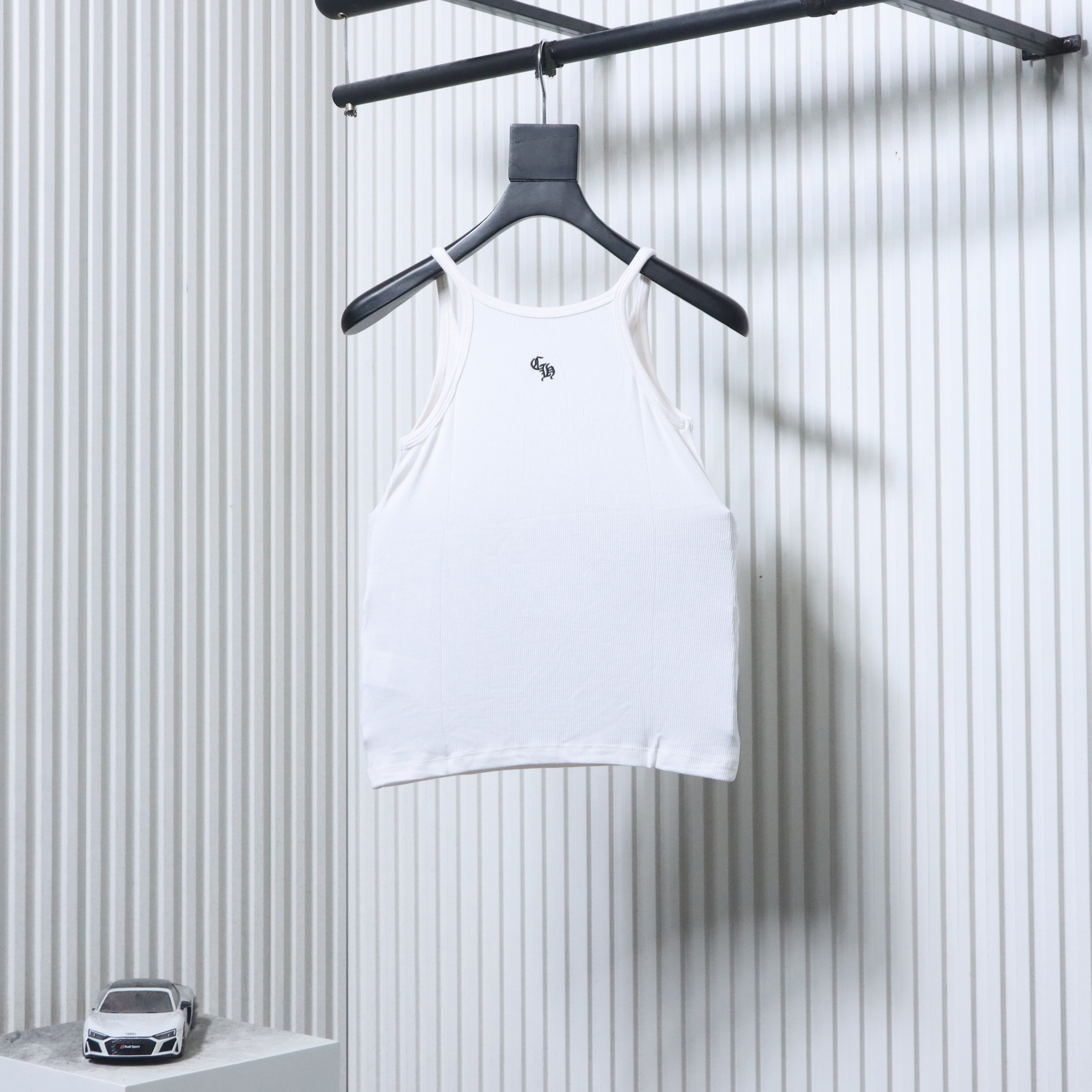 Chrome Hearts CH New Embroidery Knit Vest White h120