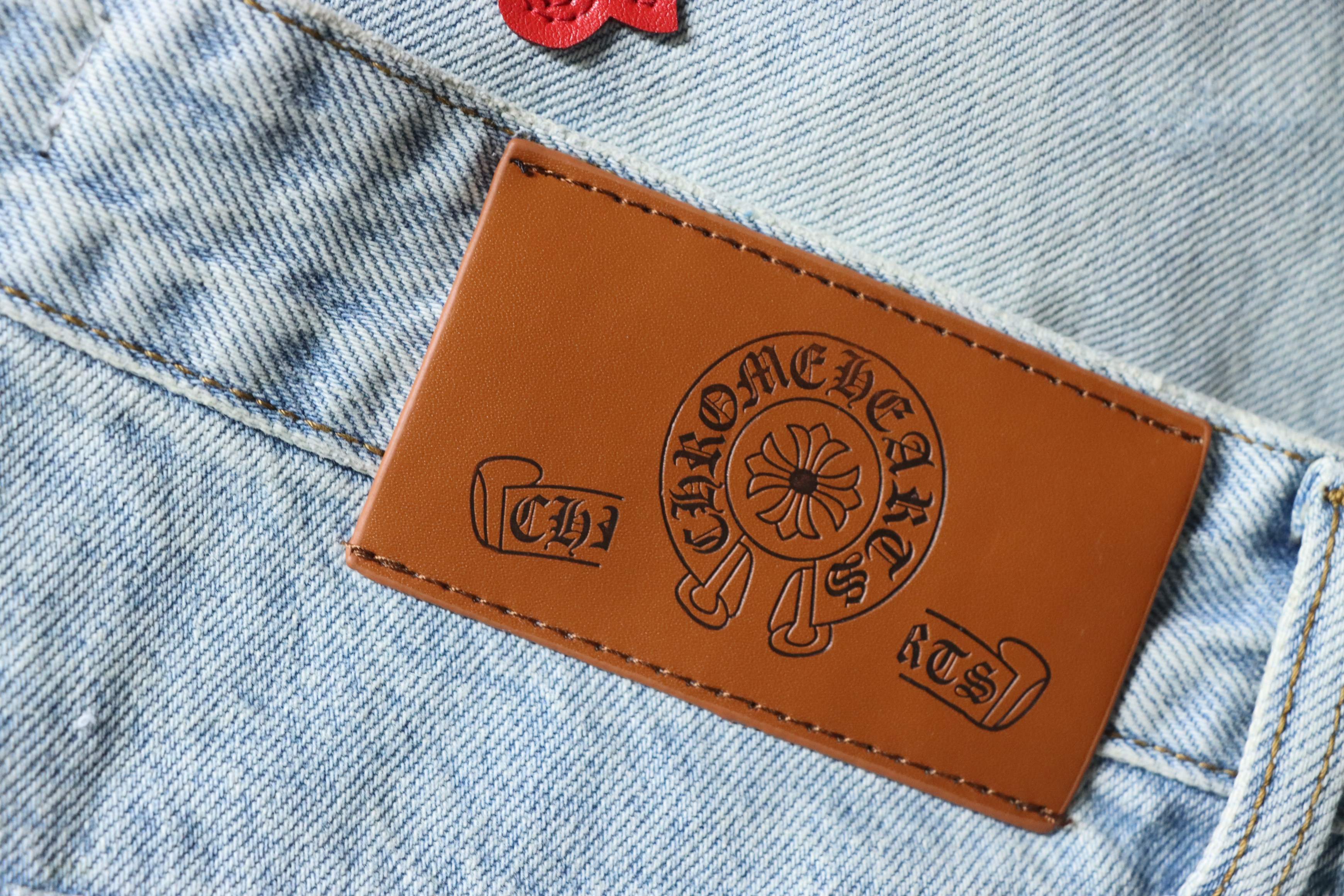Chrome Hearts ChtomeHeart Chrome Hearts Multicolor Cross jeans h250
