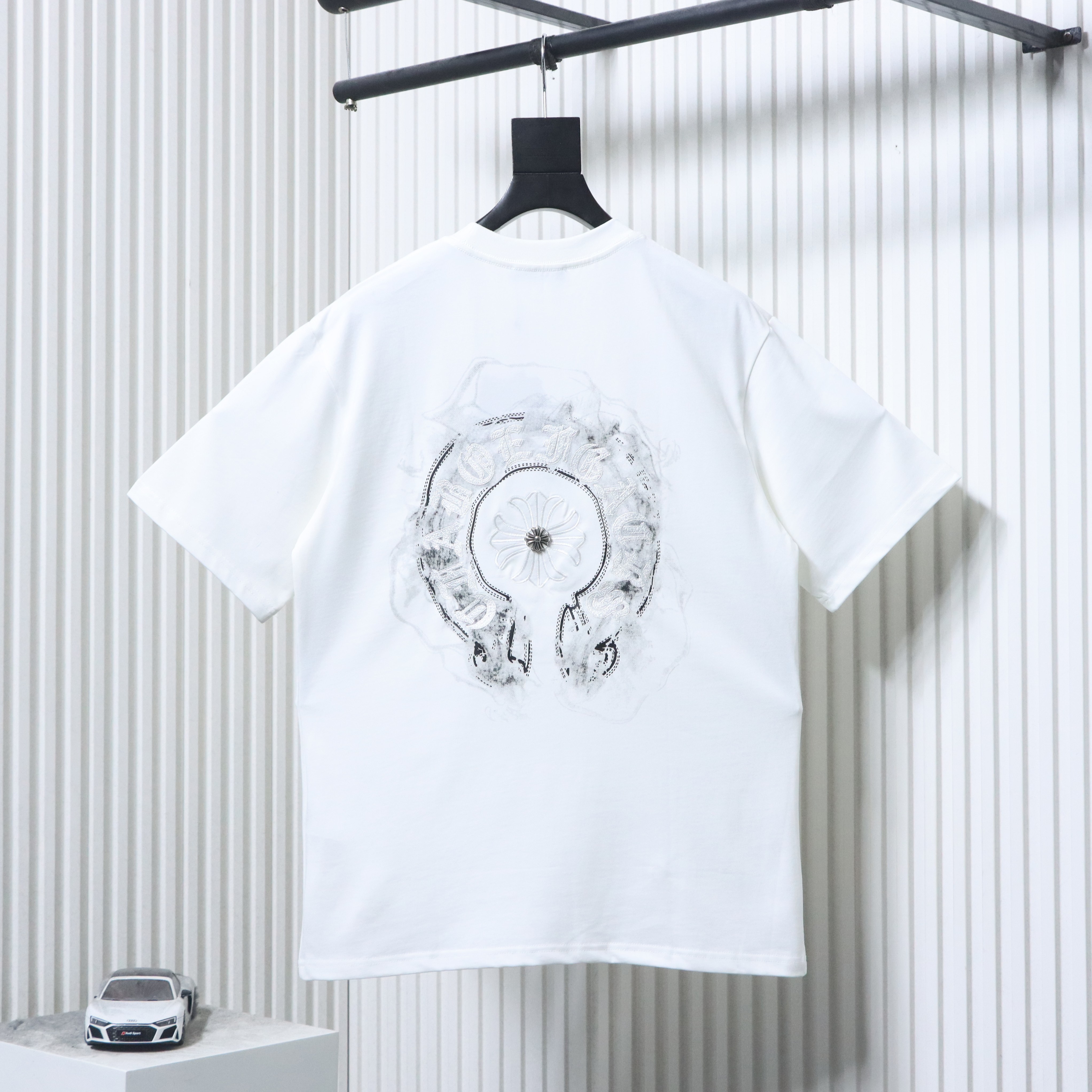Chrome Hearts ChtomeHearta Chrome Hearts Horseshoe T-Shirt White h150